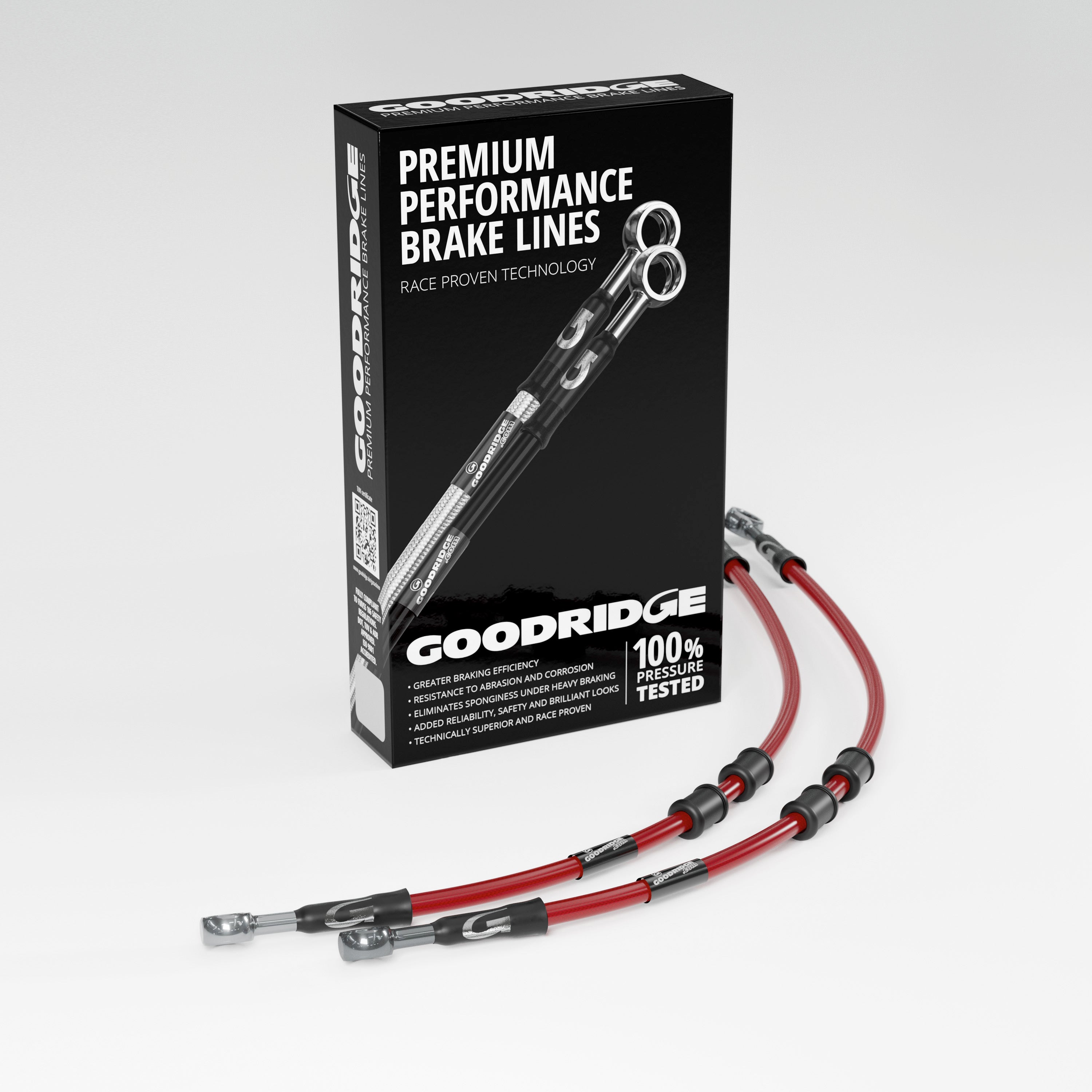 PERFORMANCE  BRAKE HOSE KIT FOR YAMAHA T-MAX 300 ABS 17-19 Yamaha