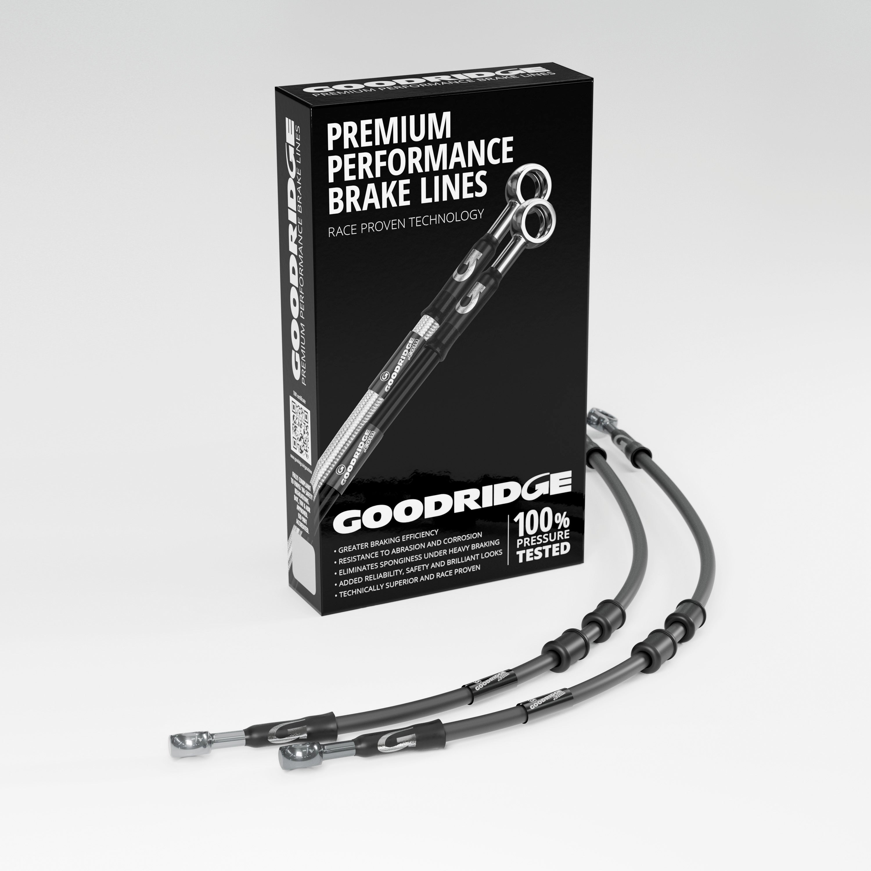 PERFORMANCE  BRAKE HOSE KIT FOR YAMAHA T-MAX 300 ABS 17-19 Yamaha