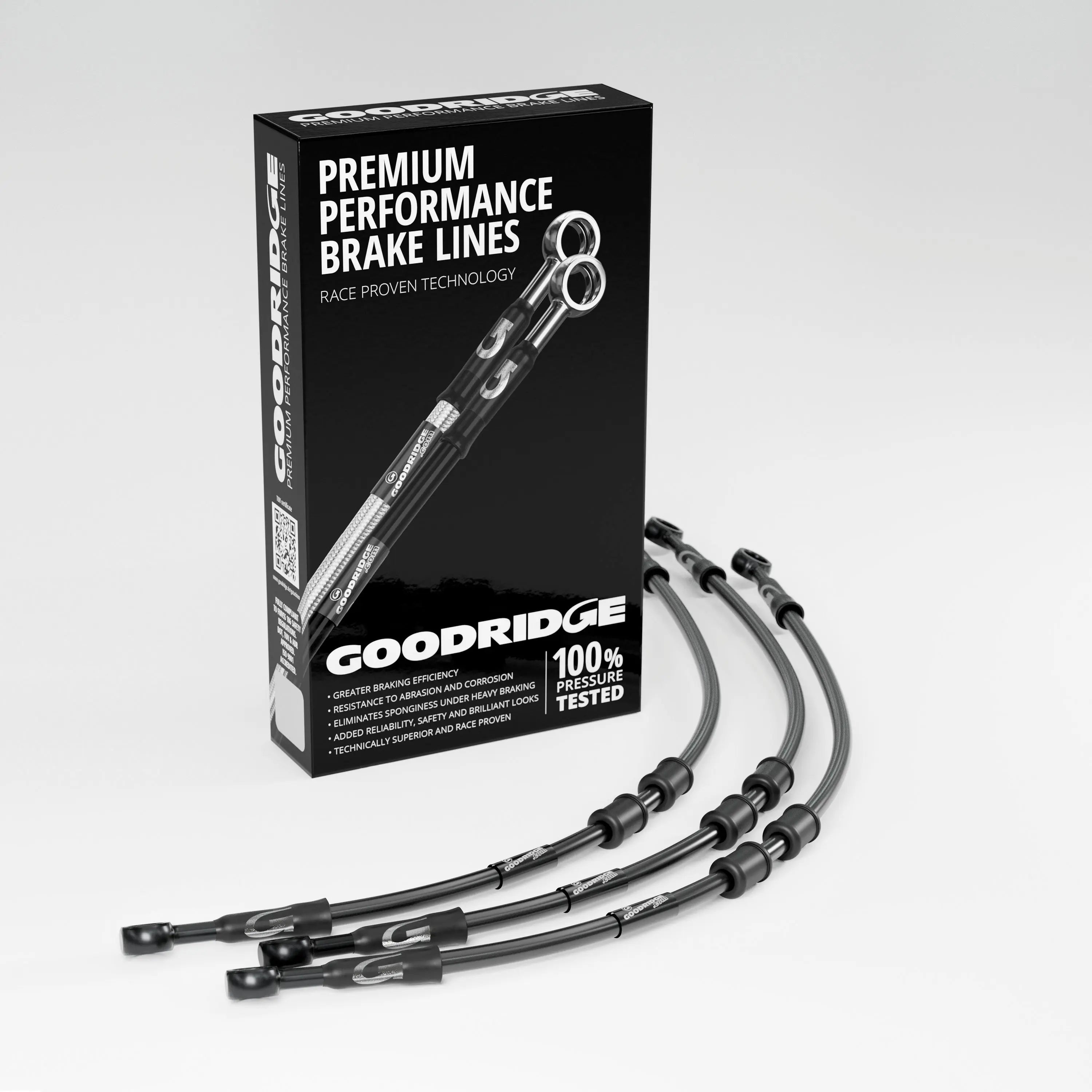 PERFORMANCE BRAKE HOSE KIT FOR BMW R1150GS ABS 99-11/01 (models with Brembo calipers) BMW
