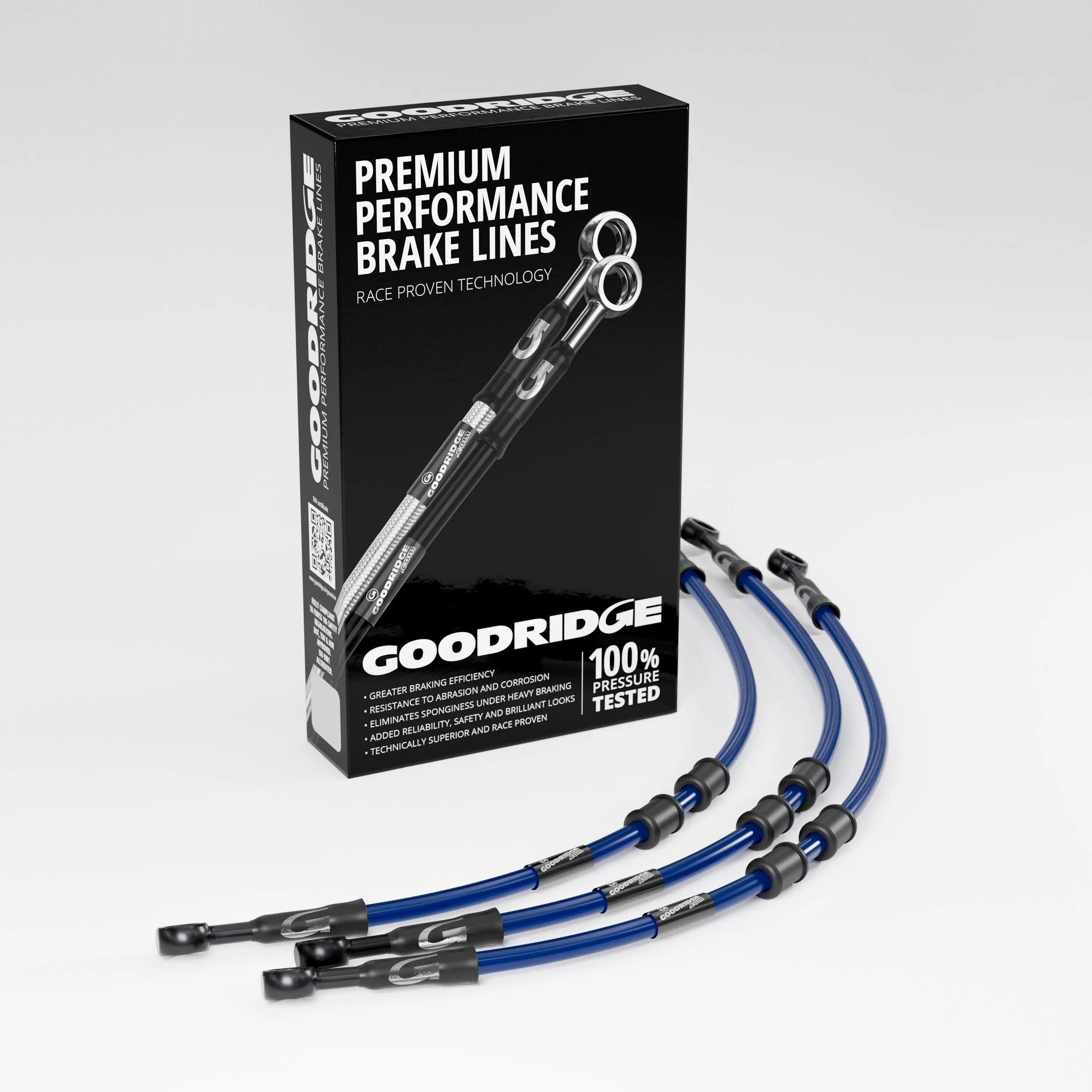 PERFORMANCE BRAKE HOSE KIT FOR HONDA ST1100L-2 PAN EUROPEAN NON ABS 90-02 Honda