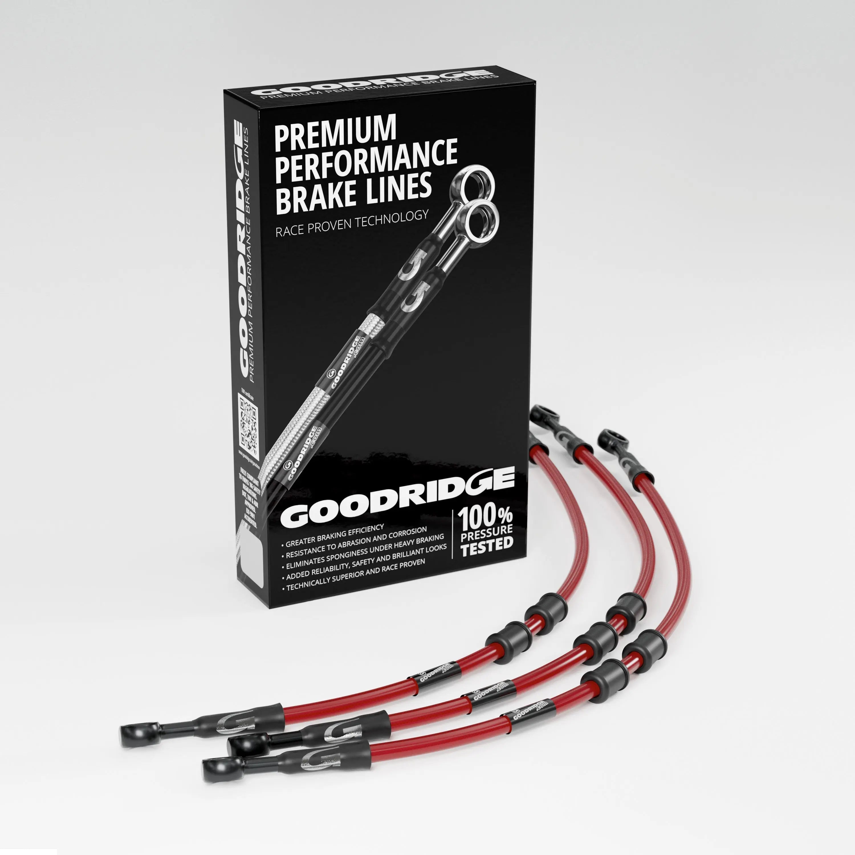 PERFORMANCE BRAKE HOSE KIT FOR KAWASAKI ZZR1400 (NON ABS) 06-10 Kawasaki