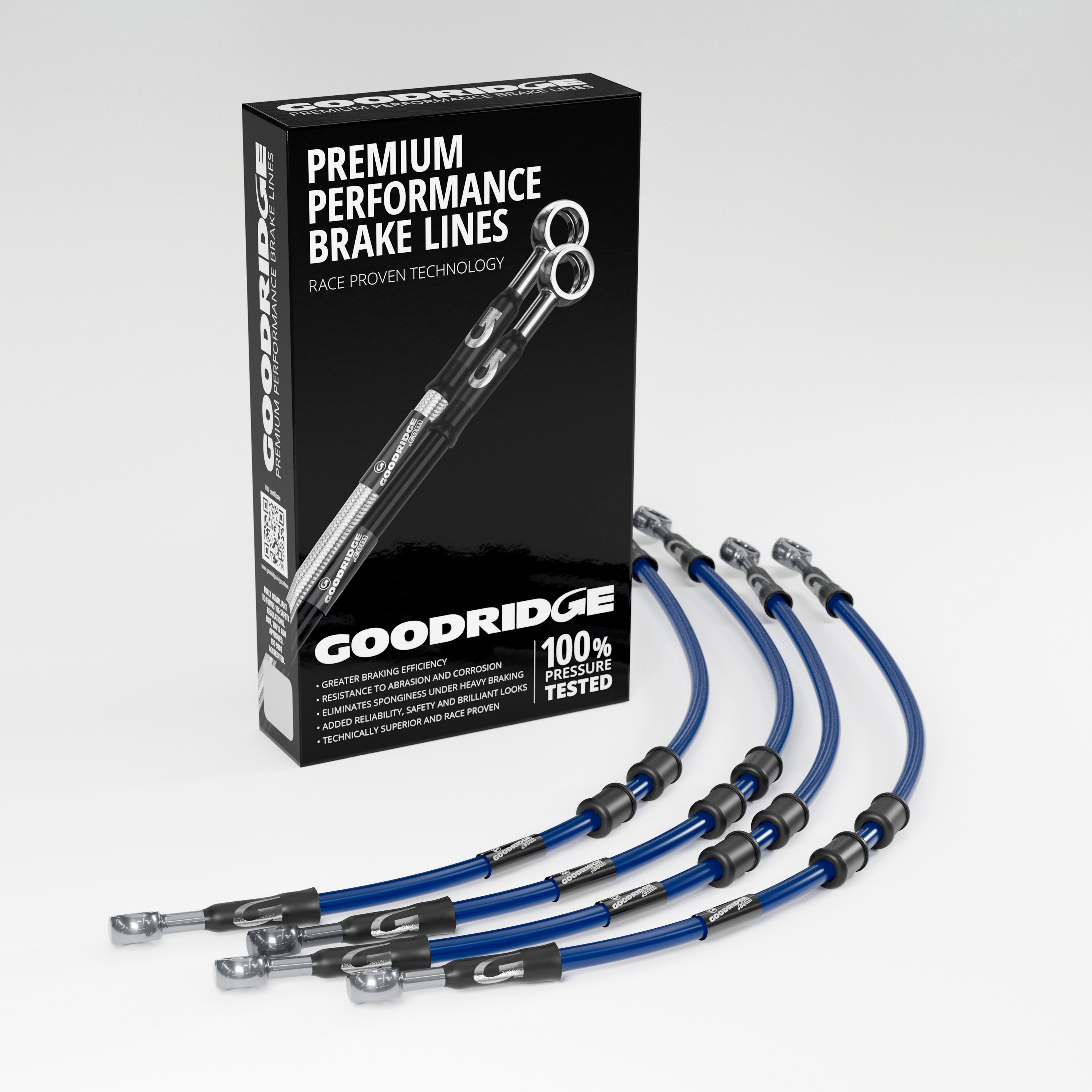 PERFORMANCE  BRAKE HOSE KIT FOR YAMAHA T-MAX 500 ABS 04-07 Yamaha