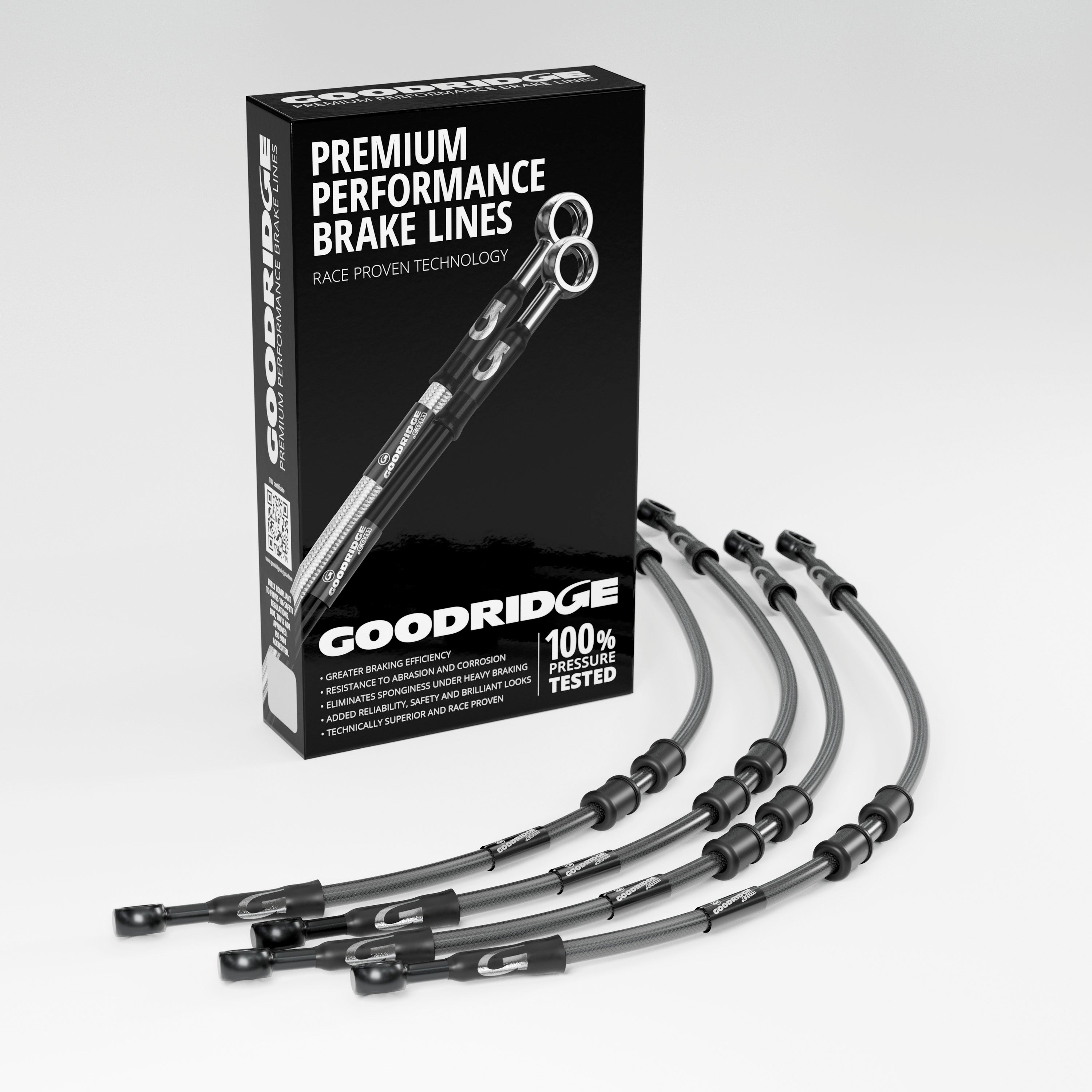 PERFORMANCE BRAKE HOSE KIT FOR BMW R1100S ABS 01-04 (models with BMW calipers) BMW