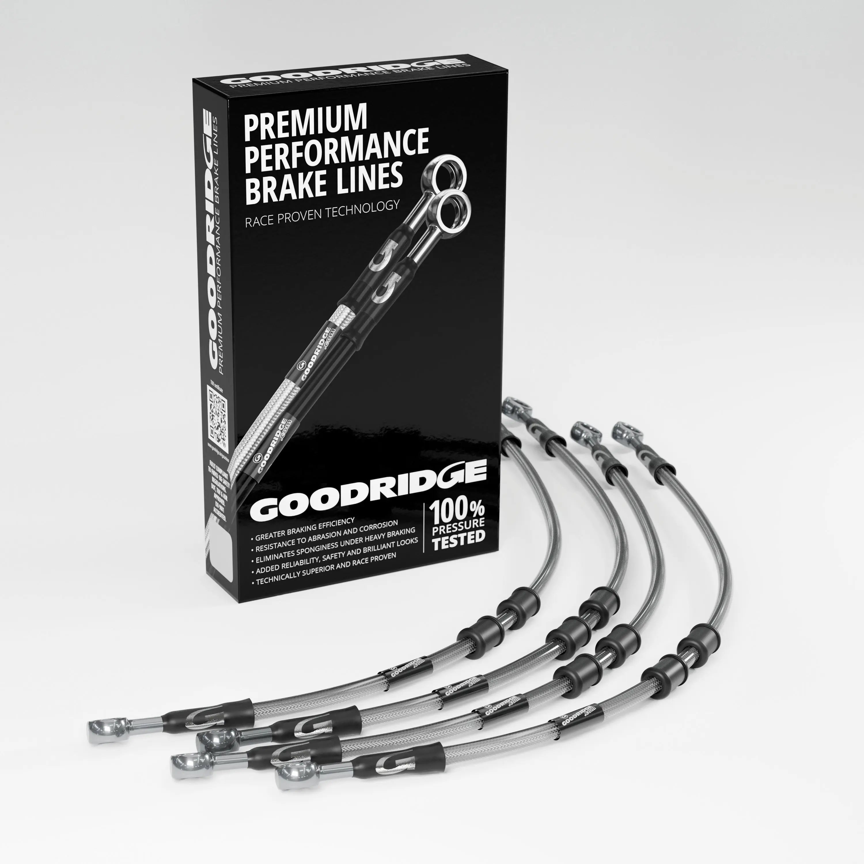 PERFORMANCE BRAKE HOSE KIT FOR BMW R1150GS ABS 99-11/01 (models with Brembo calipers) BMW