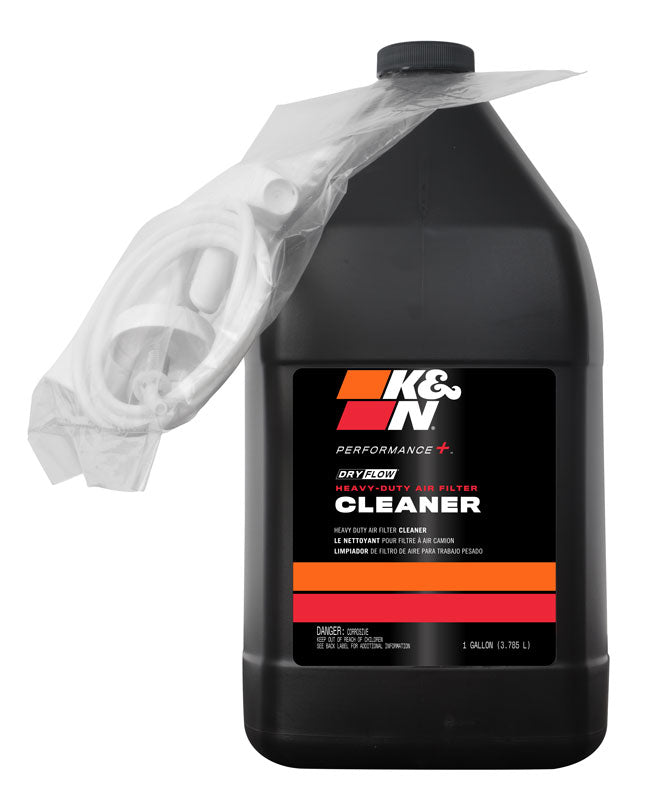 K&N Heavy Duty Filter Cleaner, DryFlow 1 gal, 128 oz (99-0638)