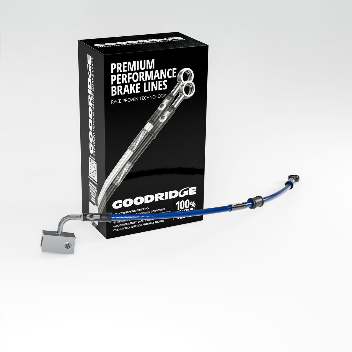 PERFORMANCE BRAKE HOSE KIT FOR KAWASAKI Z650 ABS 17-23 Kawasaki