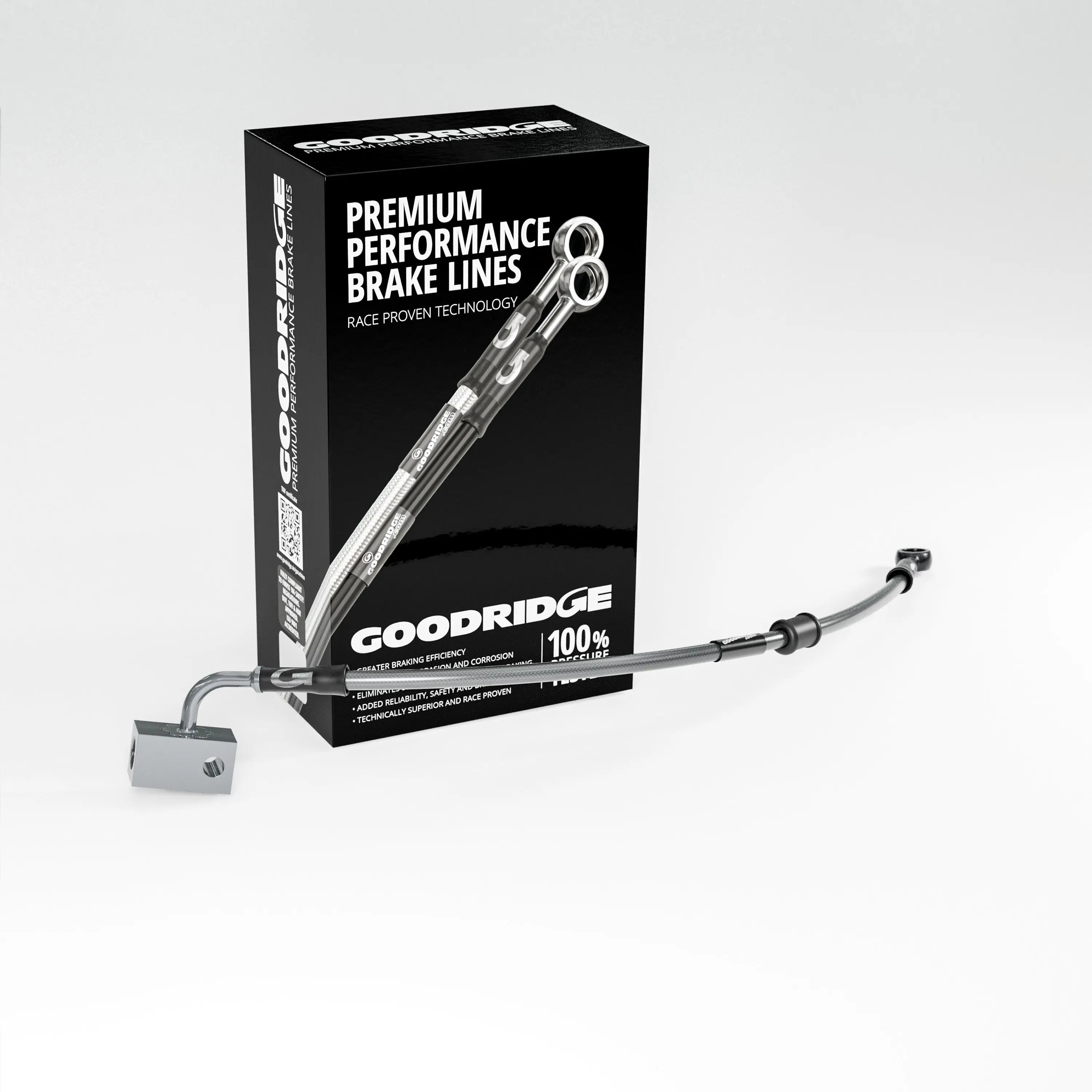 PERFORMANCE BRAKE HOSE KIT FOR KAWASAKI ZX-6R ABS 13-23 Kawasaki