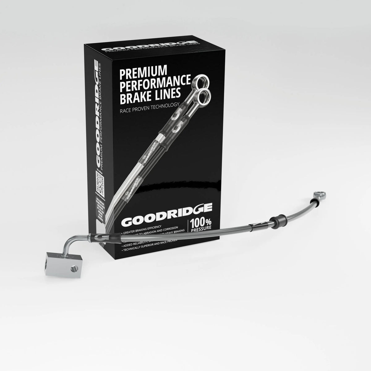 PERFORMANCE BRAKE HOSE KIT FOR KAWASAKI ZX-6R ABS 13-23 Kawasaki