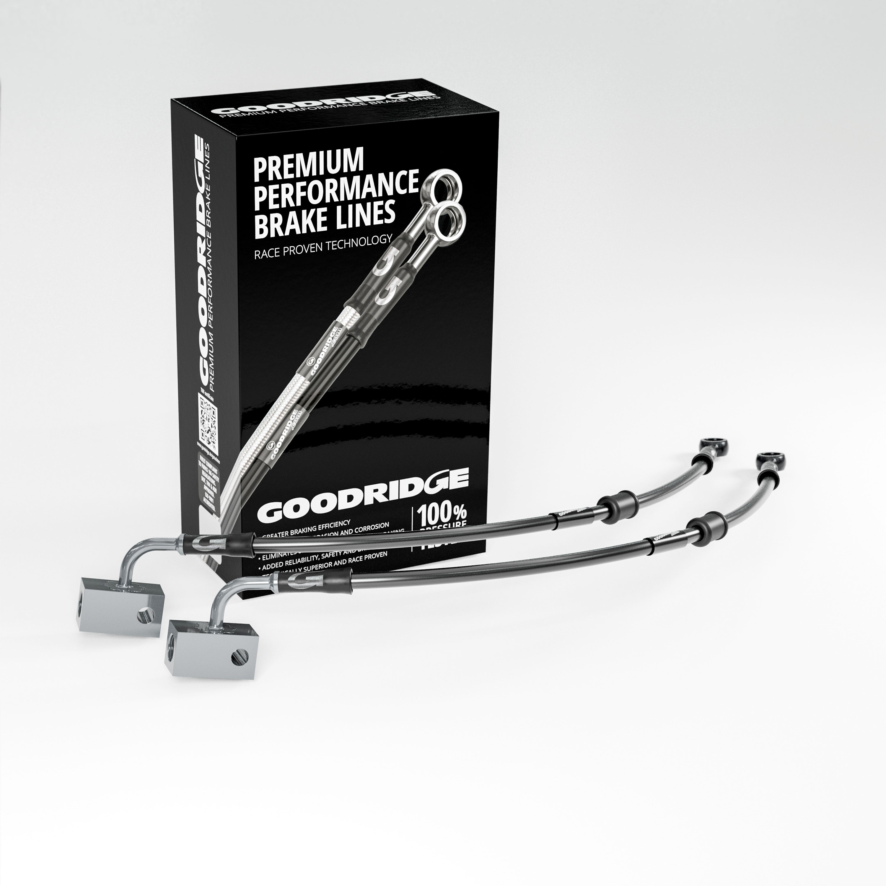 PERFORMANCE BRAKE HOSE KIT FOR YAMAHA YZF R1M ABS 20-23 Yamaha