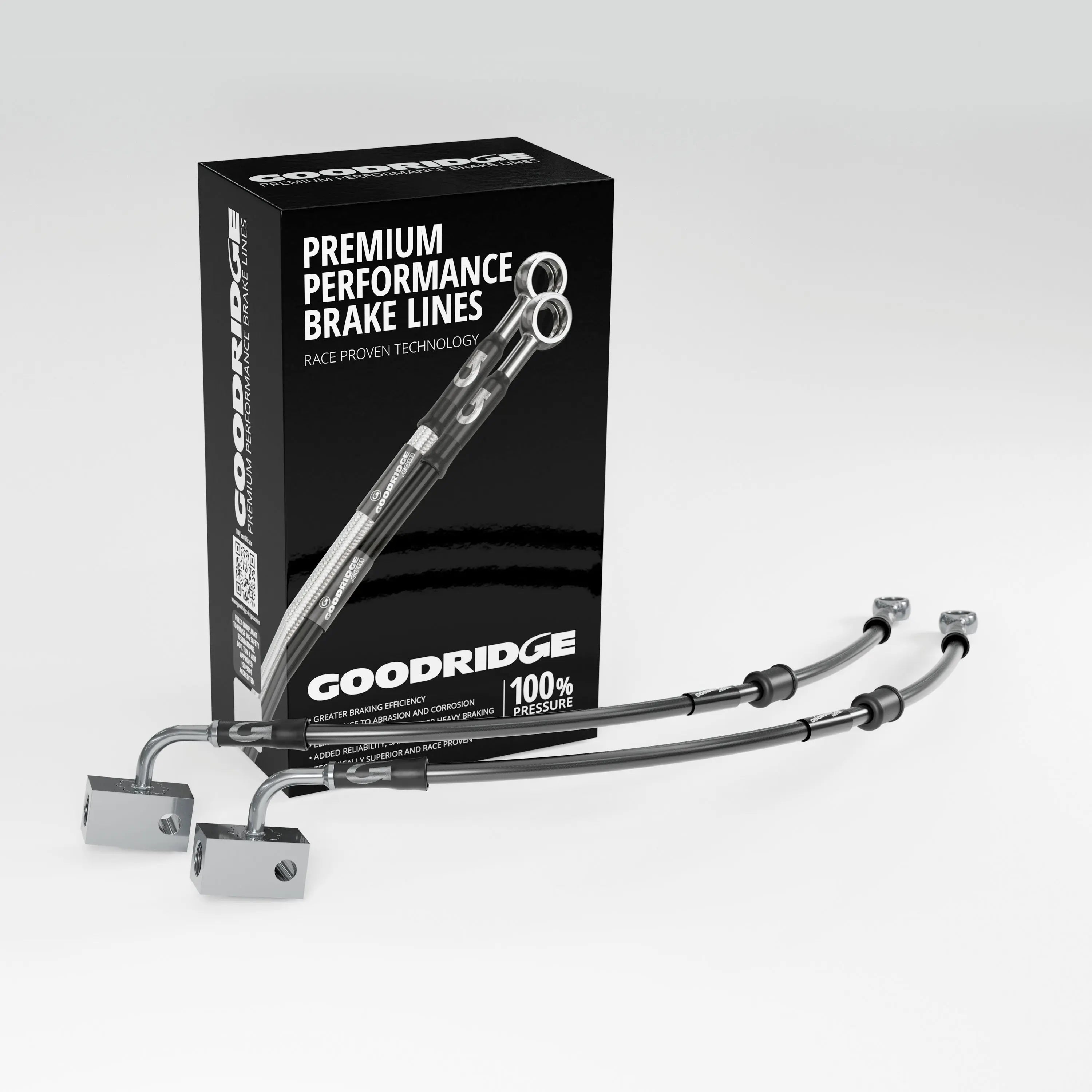 PERFORMANCE BRAKE HOSE KIT FOR YAMAHA FZ8 SA-NA ABS 10-15 Yamaha