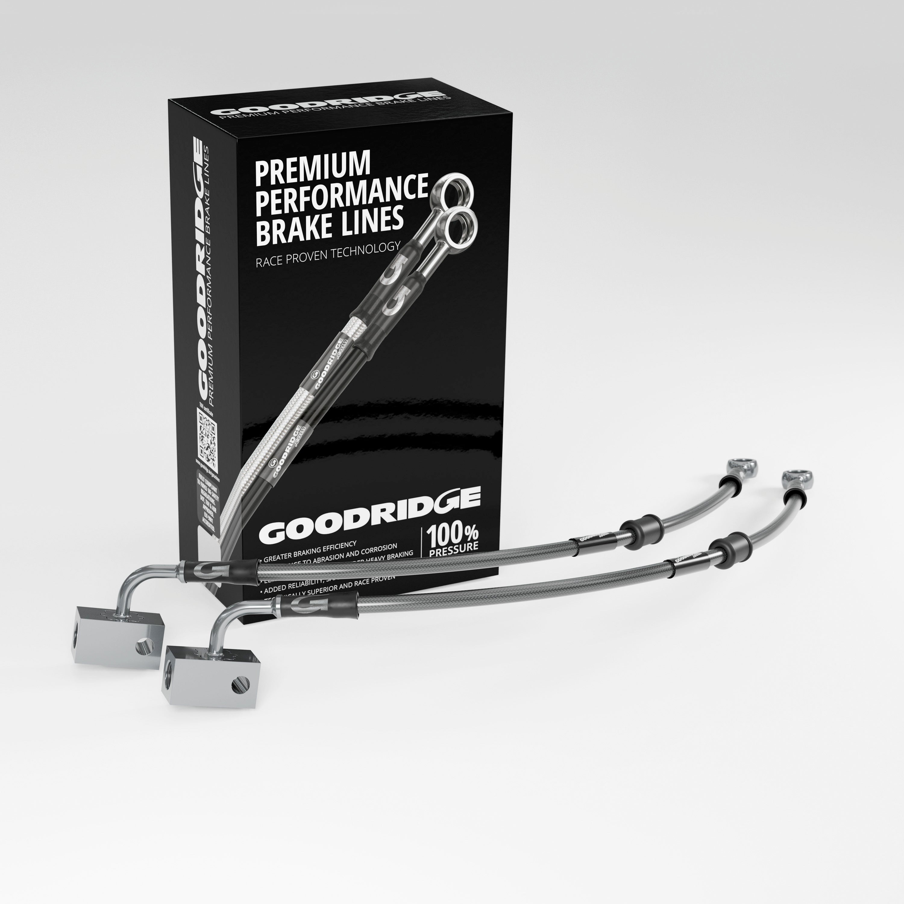 PERFORMANCE BRAKE HOSE KIT FOR YAMAHA NIKKEN + GT ABS 18-23 Yamaha