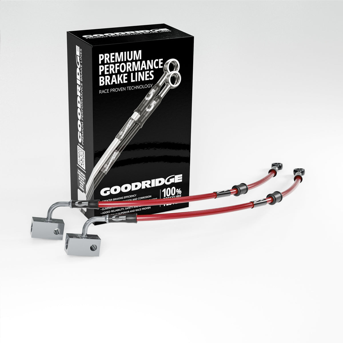 PERFORMANCE BRAKE HOSE KIT FOR KAWASAKI Z400 ABS 19-23 Kawasaki