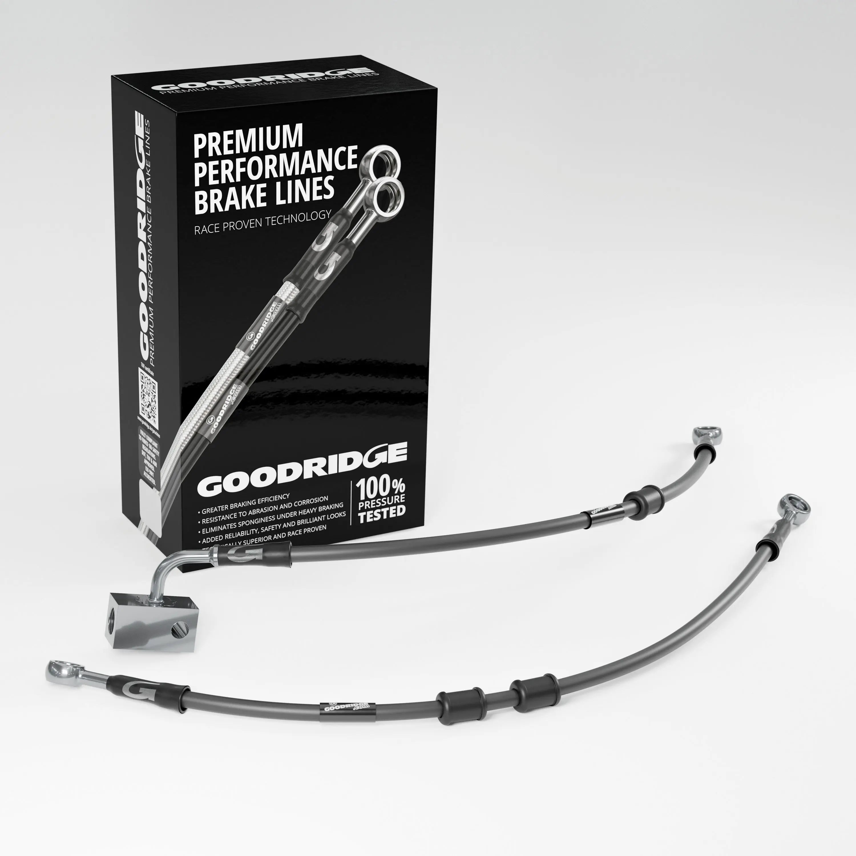 PERFORMANCE BRAKE HOSE KIT FOR HONDA CB650F ABS 14-16 Honda