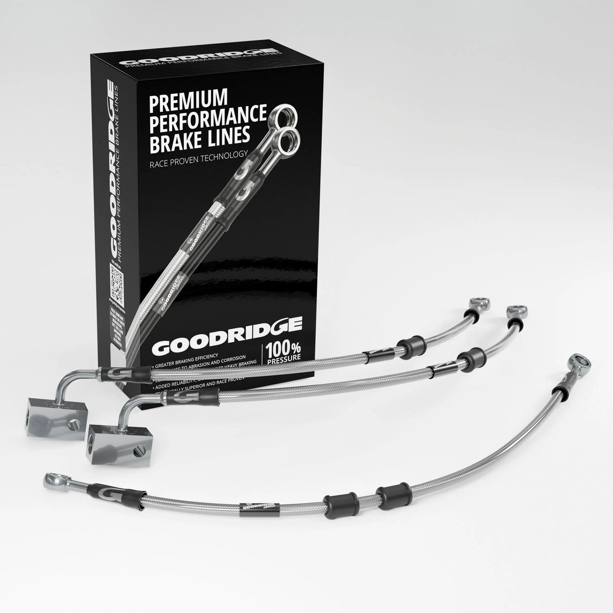 PERFORMANCE BRAKE HOSE KIT FOR HONDA CBR250R ABS 11-13 Honda