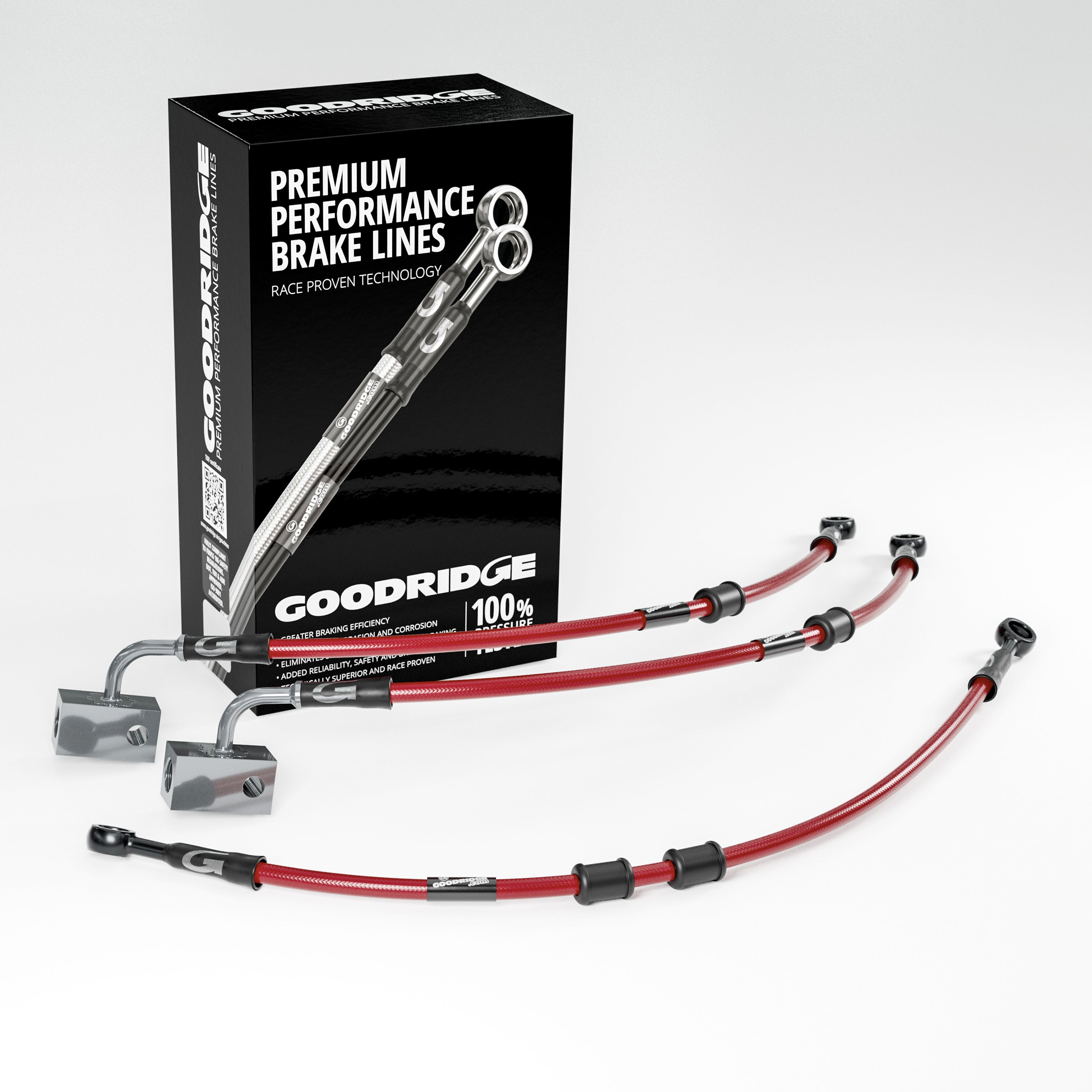 PERFORMANCE BRAKE HOSE KIT FOR SUZUKI GSXR1000+R ABS 17-22 Suzuki