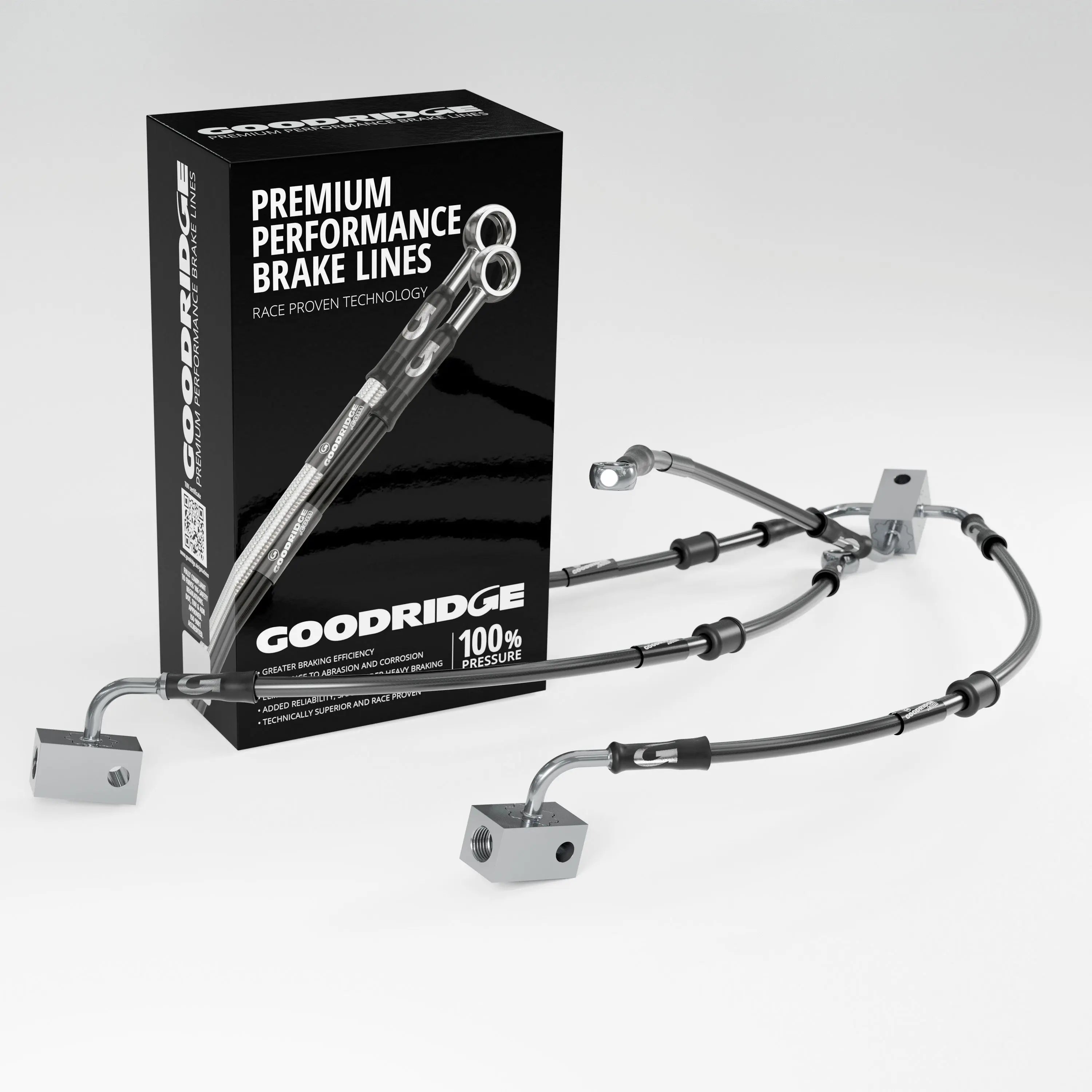 PERFORMANCE BRAKE HOSE KIT FOR YAMAHA TRACER 700 + TRACER GT ABS 16-20 Yamaha