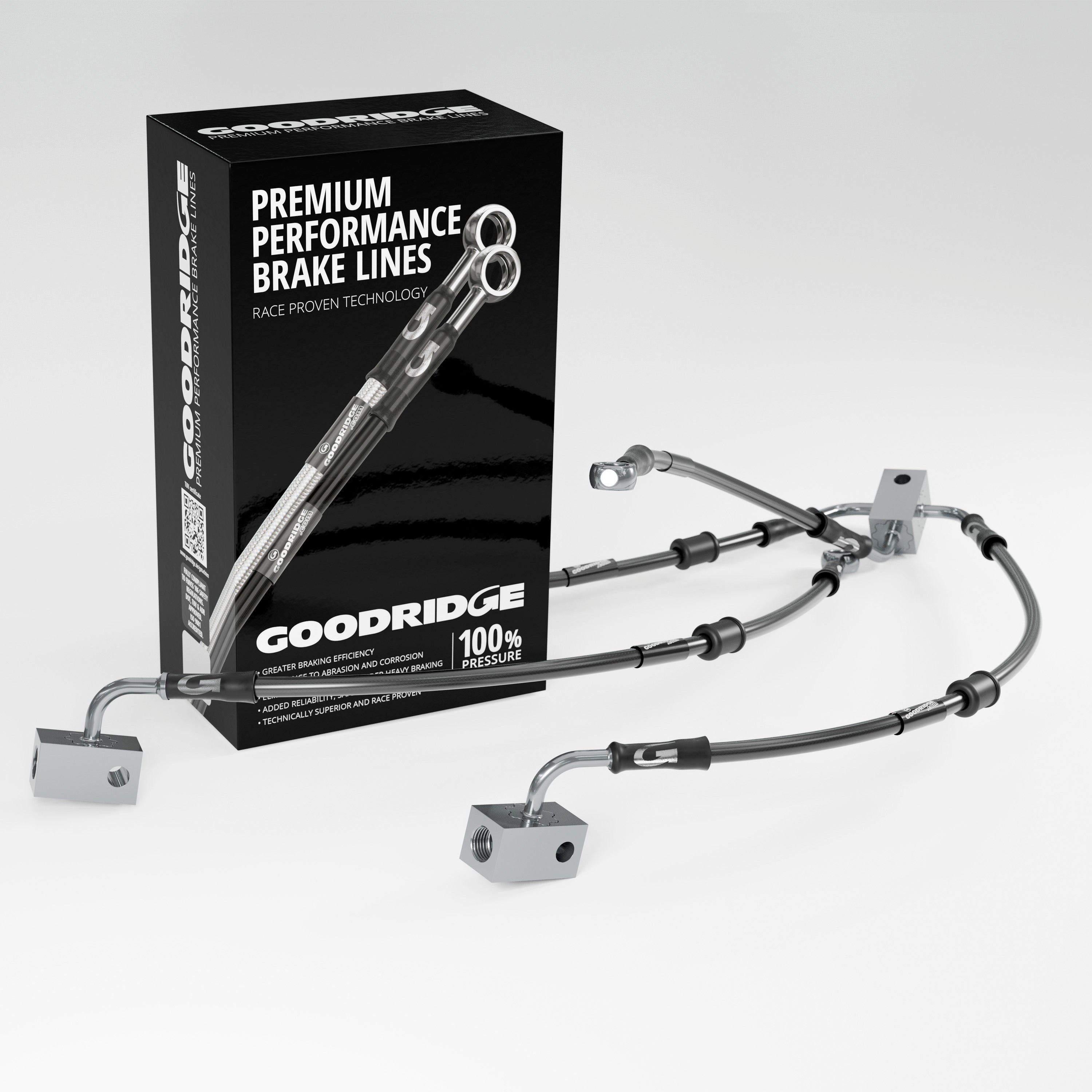 PERFORMANCE BRAKE HOSE KIT FOR YAMAHA XVS950CR ABS 15-16 Yamaha