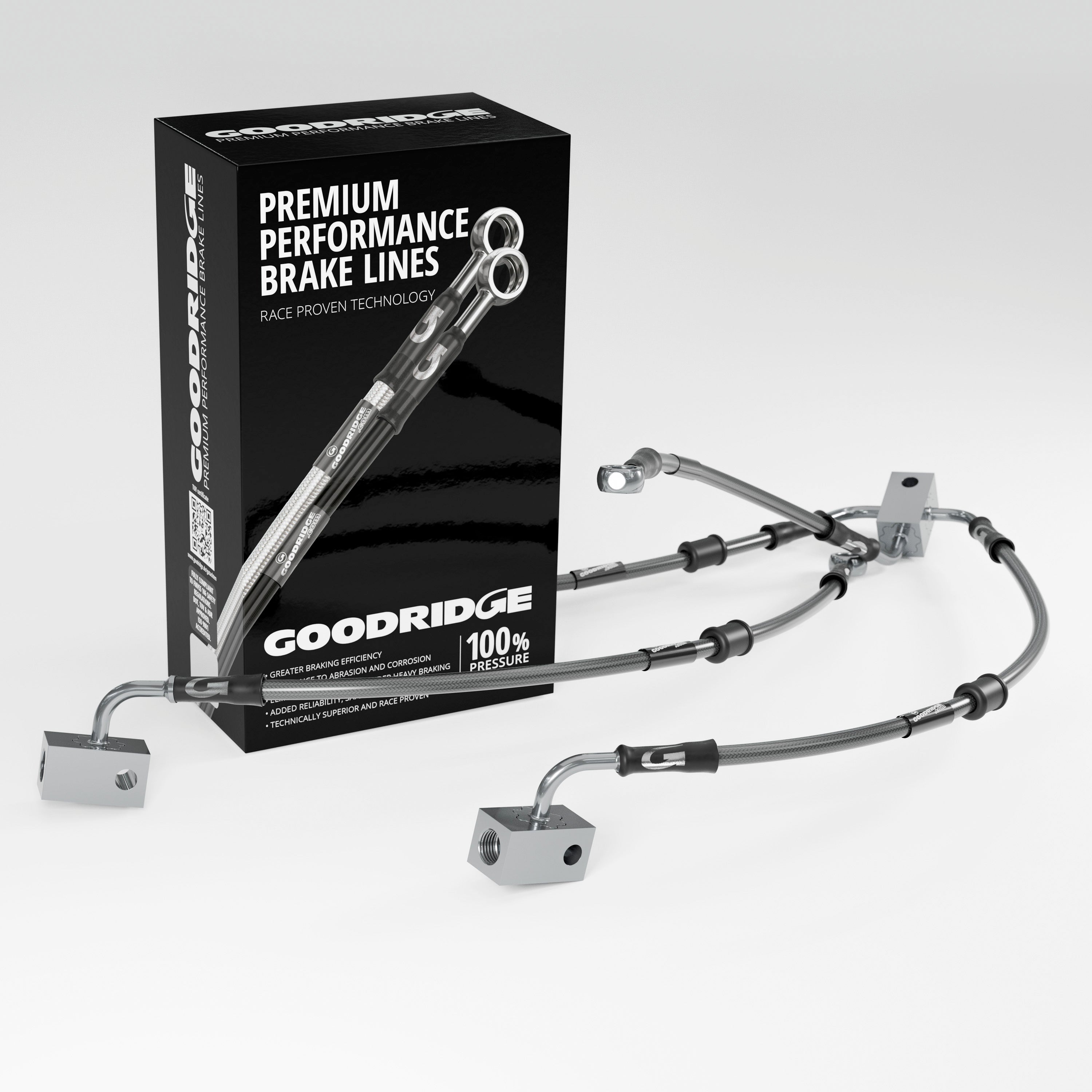 PERFORMANCE BRAKE HOSE KIT FOR YAMAHA SCR950 ABS 17-20 Yamaha
