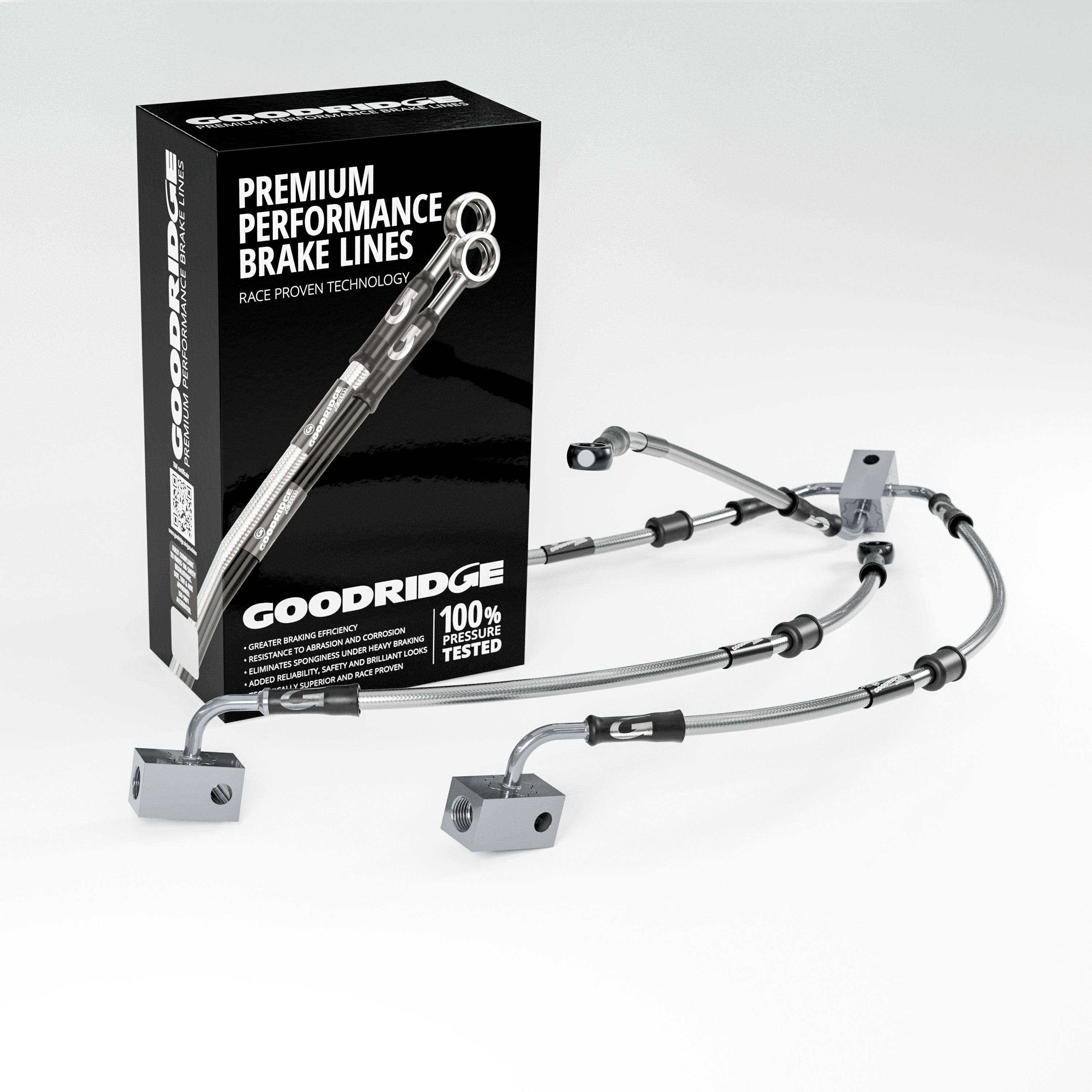 PERFORMANCE BRAKE HOSE KIT FOR YAMAHA MT-07 ABS 21-24 Yamaha