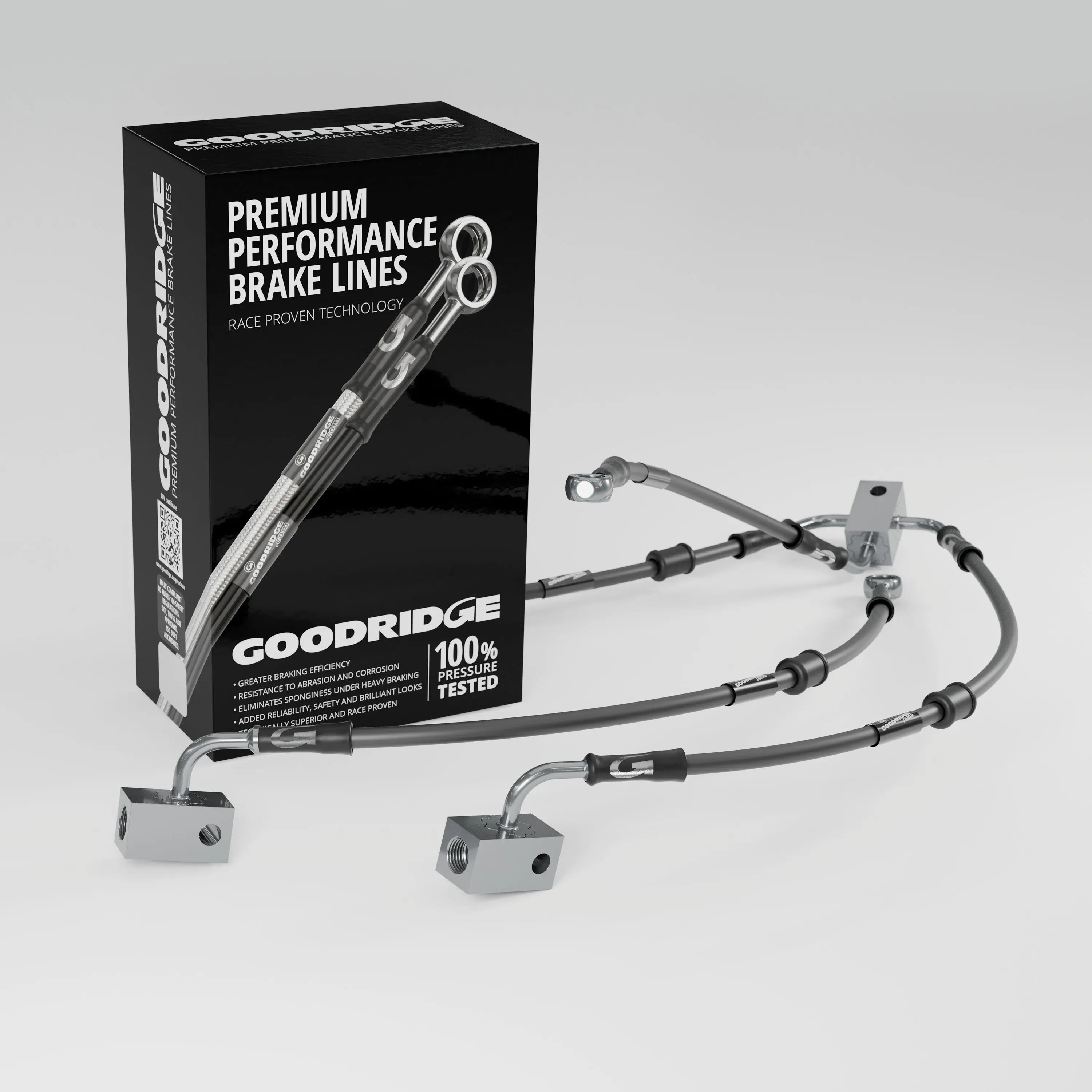 PERFORMANCE BRAKE HOSE KIT FOR YAMAHA TRACER 700 + TRACER GT ABS 16-20 Yamaha