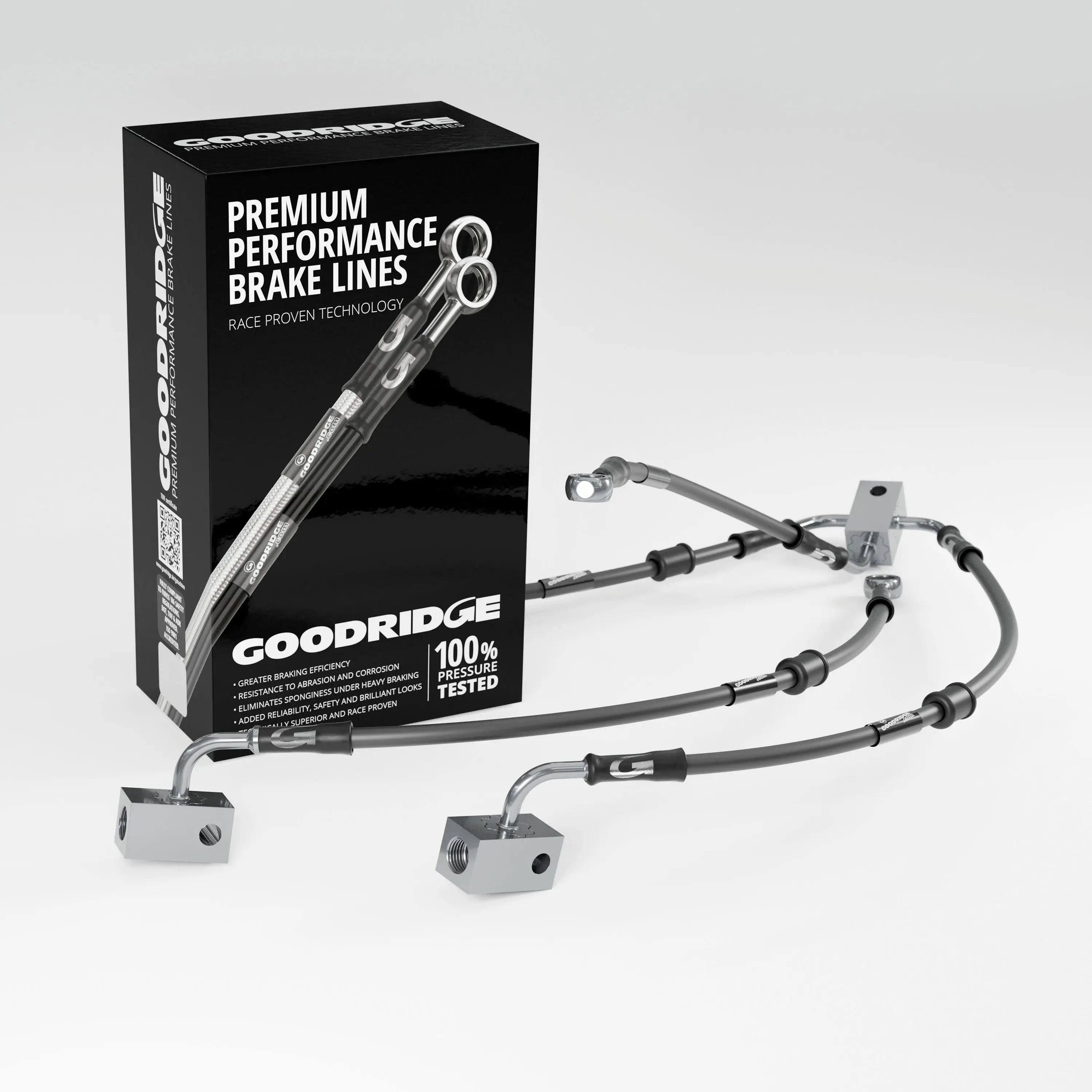 PERFORMANCE BRAKE HOSE KIT FOR YAMAHA TRACER 700 + TRACER GT ABS 16-20 Yamaha