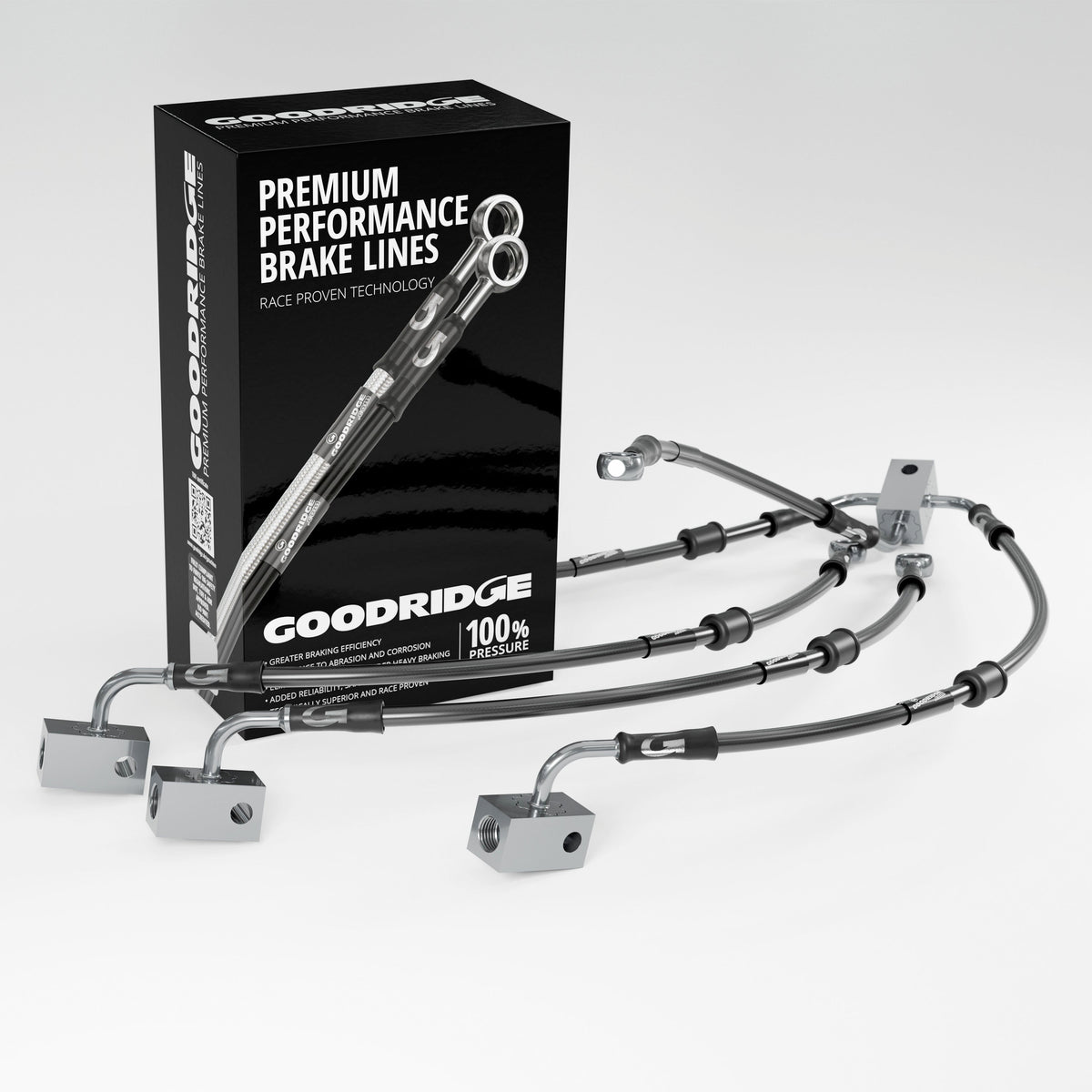 PERFORMANCE BRAKE HOSE KIT FOR KAWASAKI VERSYS 650 ABS 11-14 Kawasaki