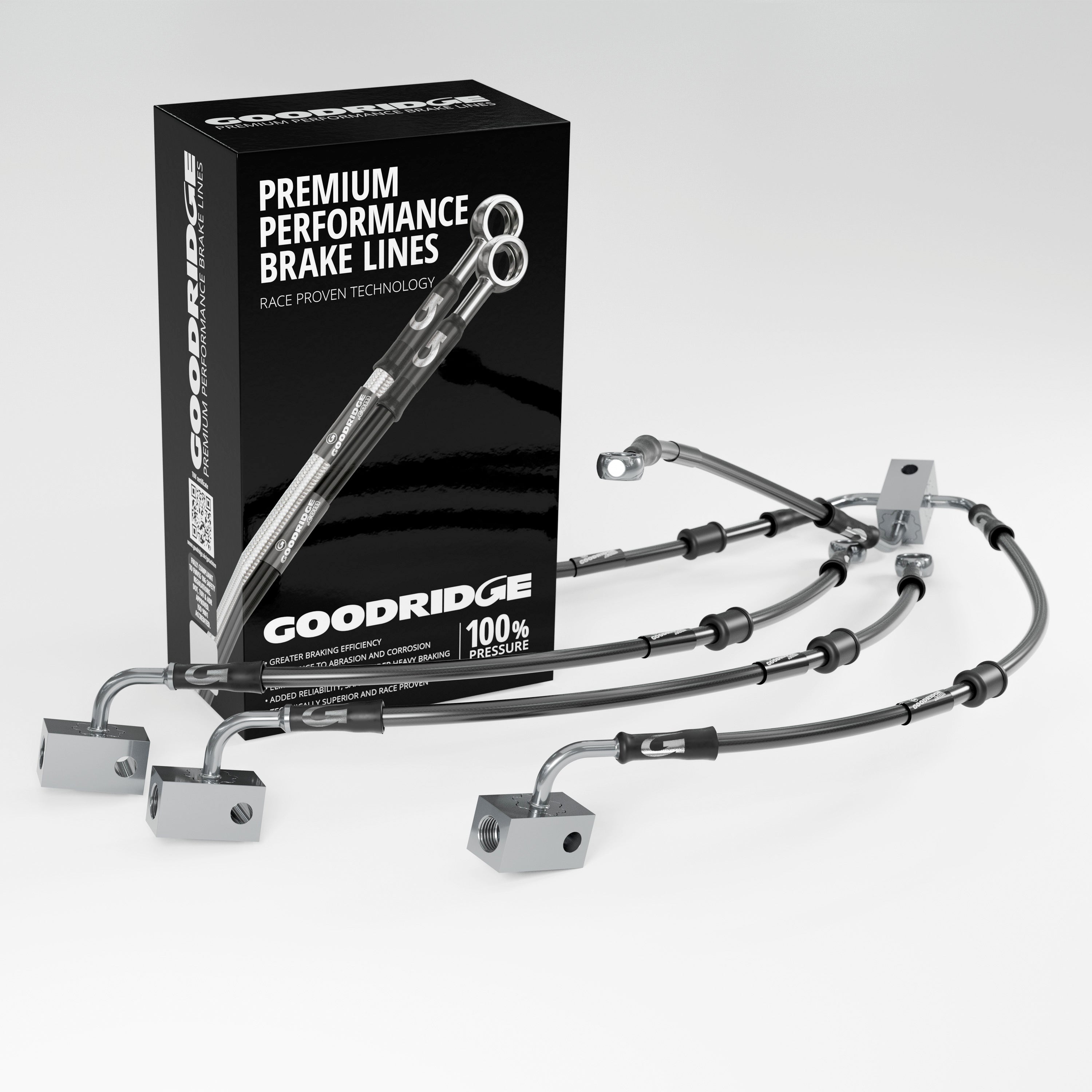 PERFORMANCE BRAKE HOSE KIT FOR YAMAHA MT-09 + SP ABS 21-23 Yamaha