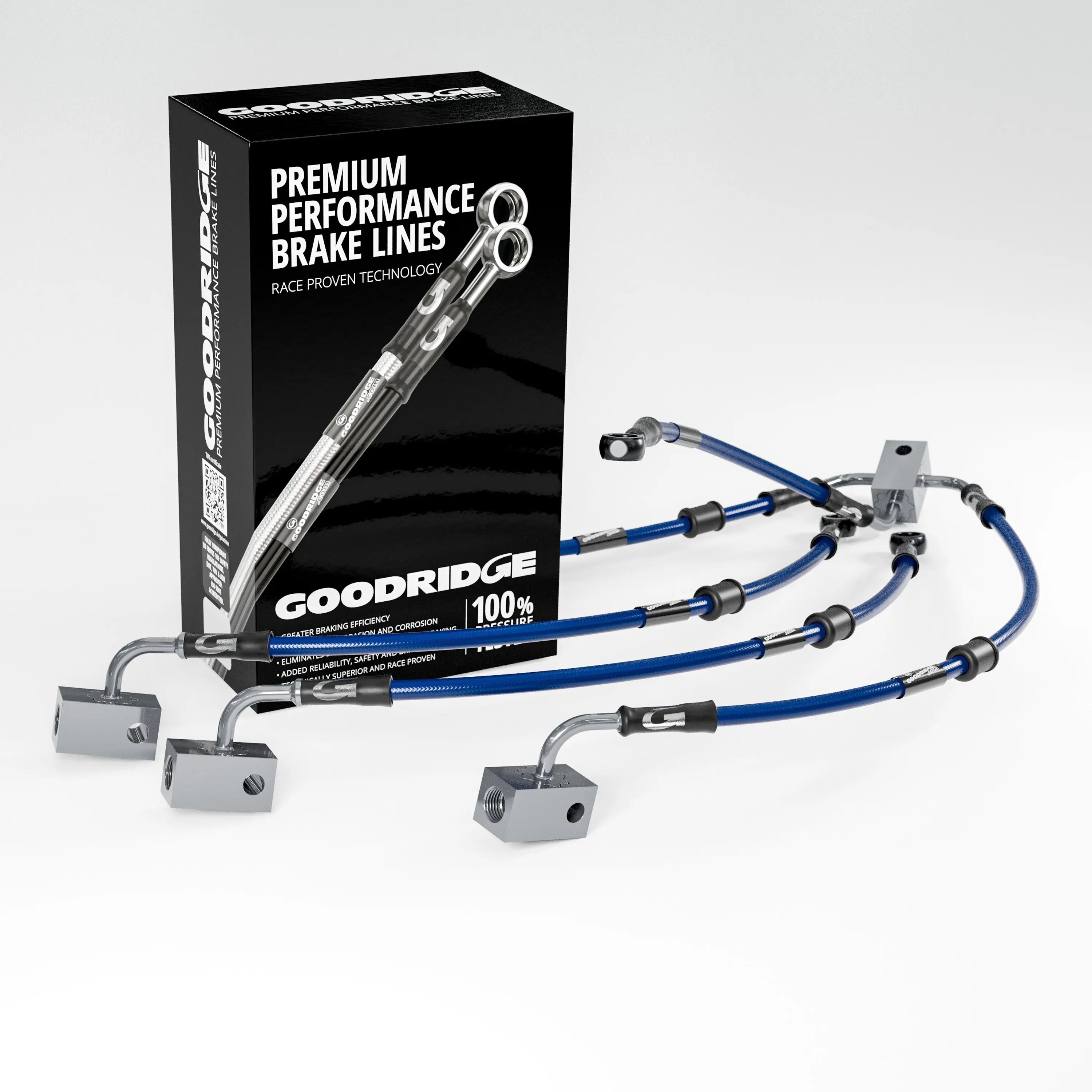 PERFORMANCE BRAKE HOSE KIT FOR YAMAHA FJR1300A ABS 08-16 Yamaha
