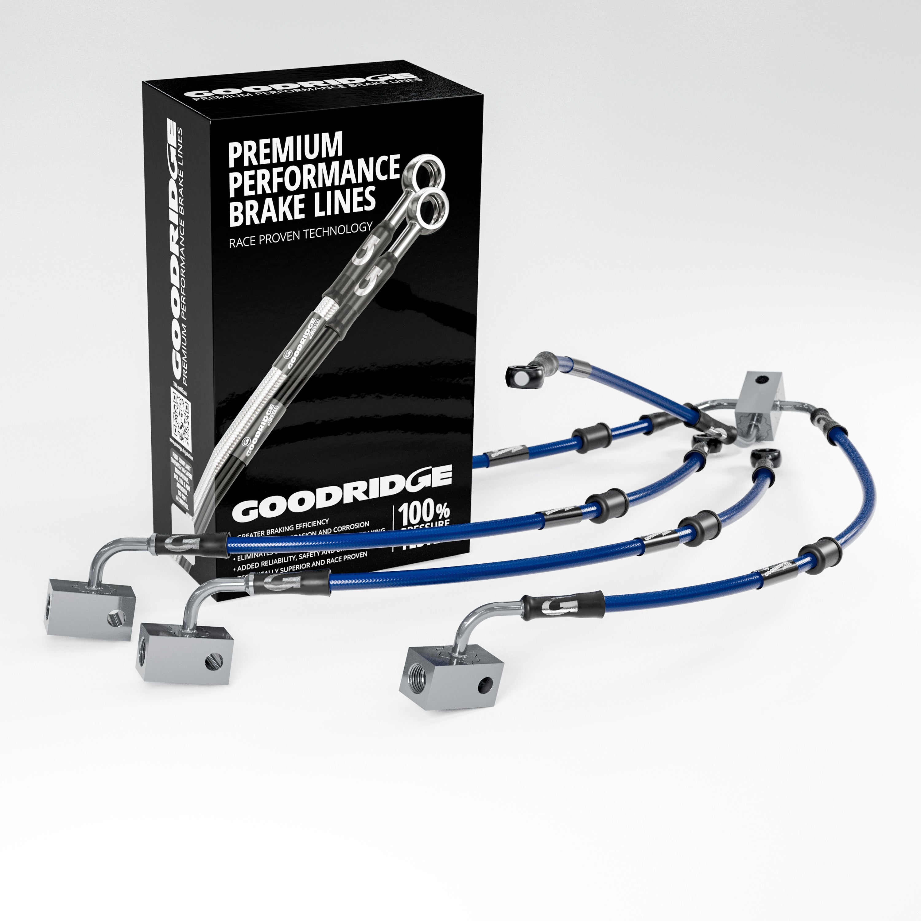 PERFORMANCE BRAKE HOSE KIT FOR YAMAHA MT-09 + SP ABS 21-23 Yamaha