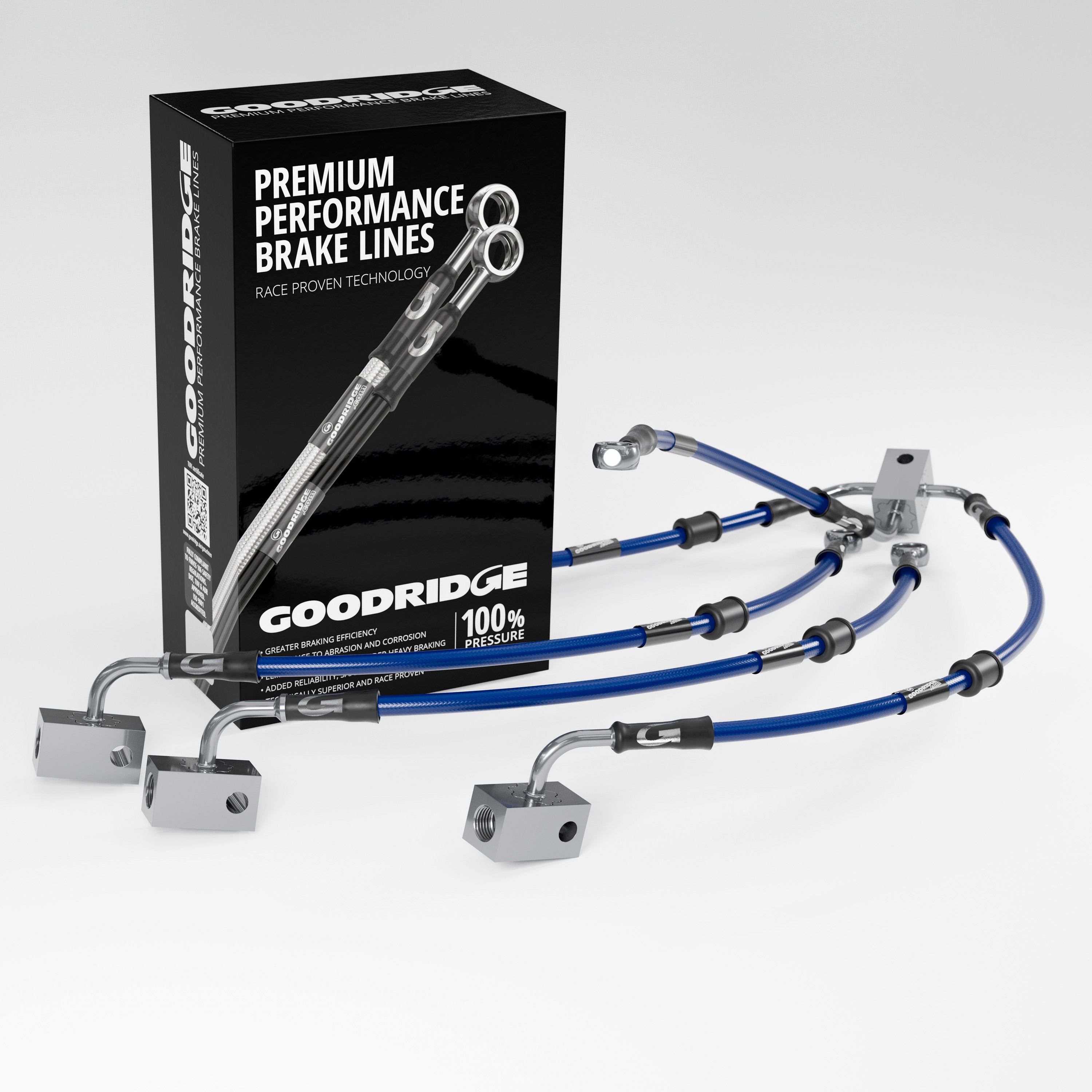 PERFORMANCE BRAKE HOSE KIT FOR YAMAHA TRACER 9 + GT ABS 21-24 Yamaha