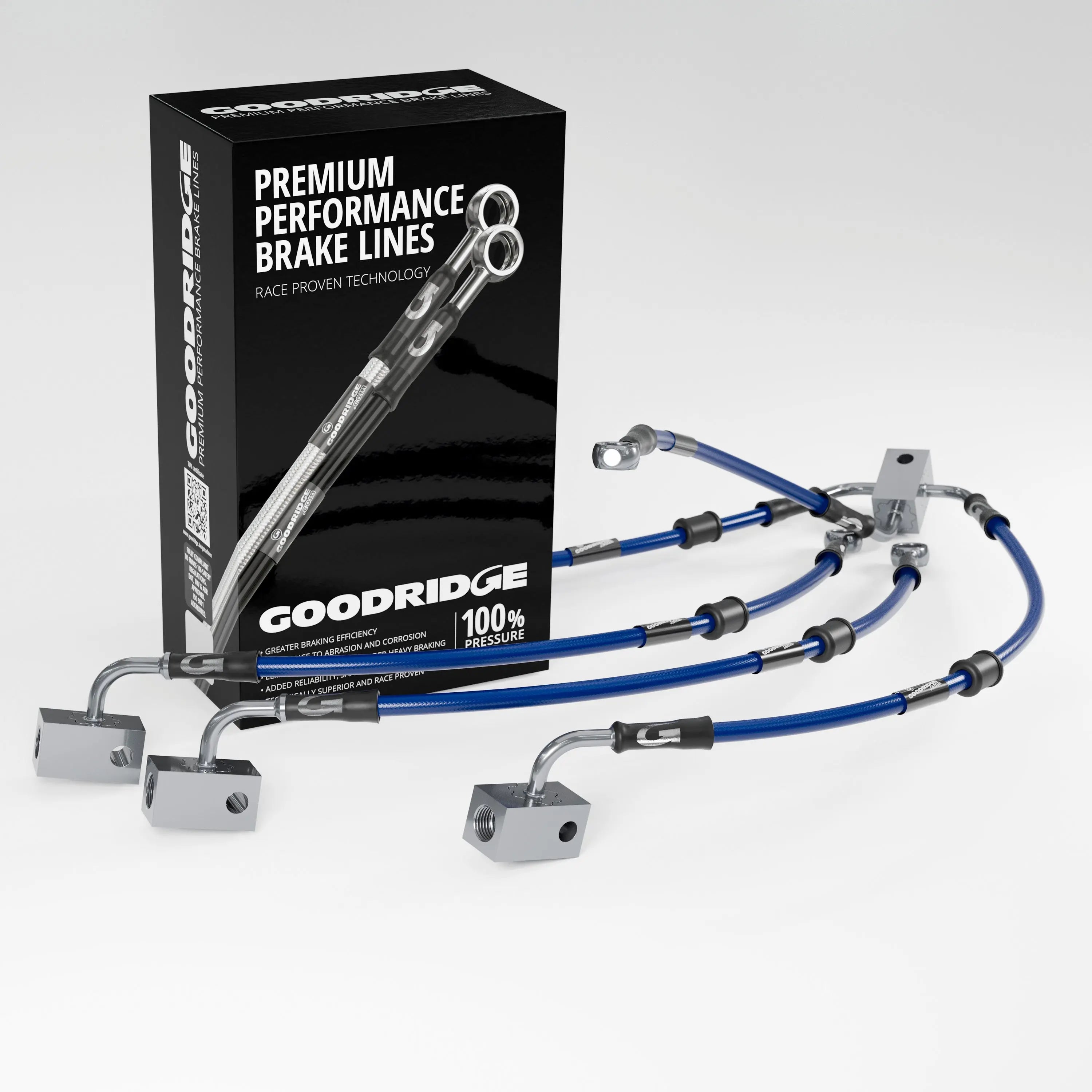 PERFORMANCE BRAKE HOSE KIT FOR SUZUKI GSF1200A BANDIT ABS 06> Suzuki