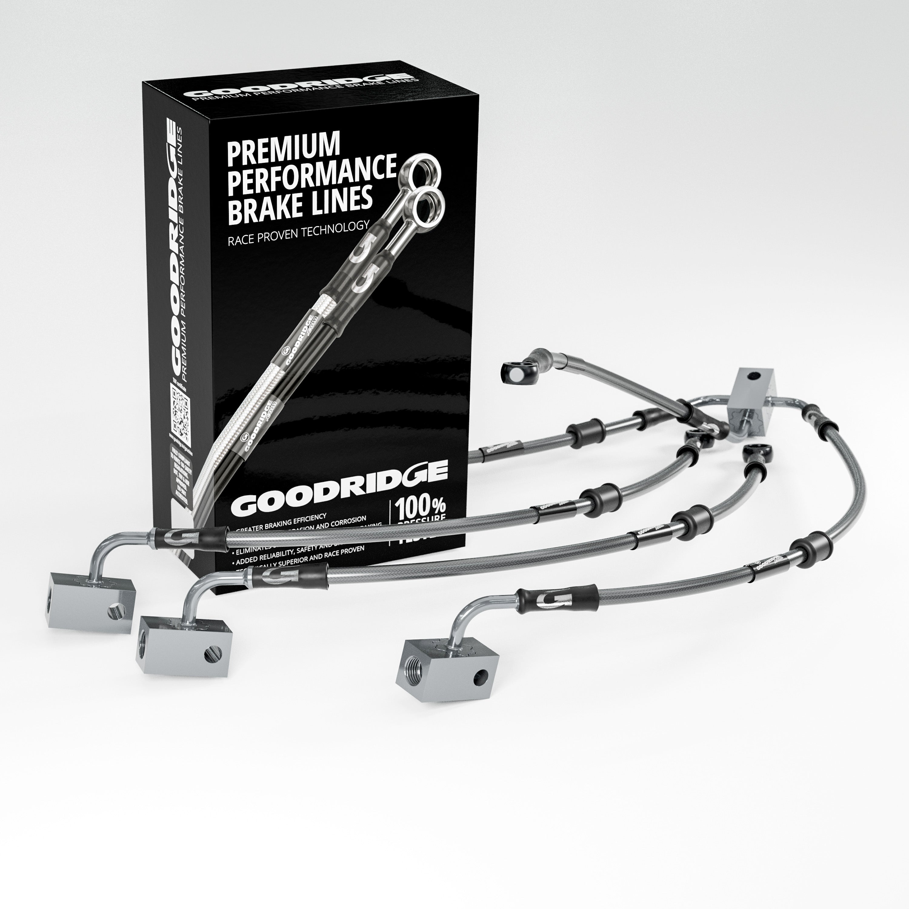 PERFORMANCE BRAKE HOSE KIT FOR YAMAHA MT-09 + SP ABS 21-23 Yamaha