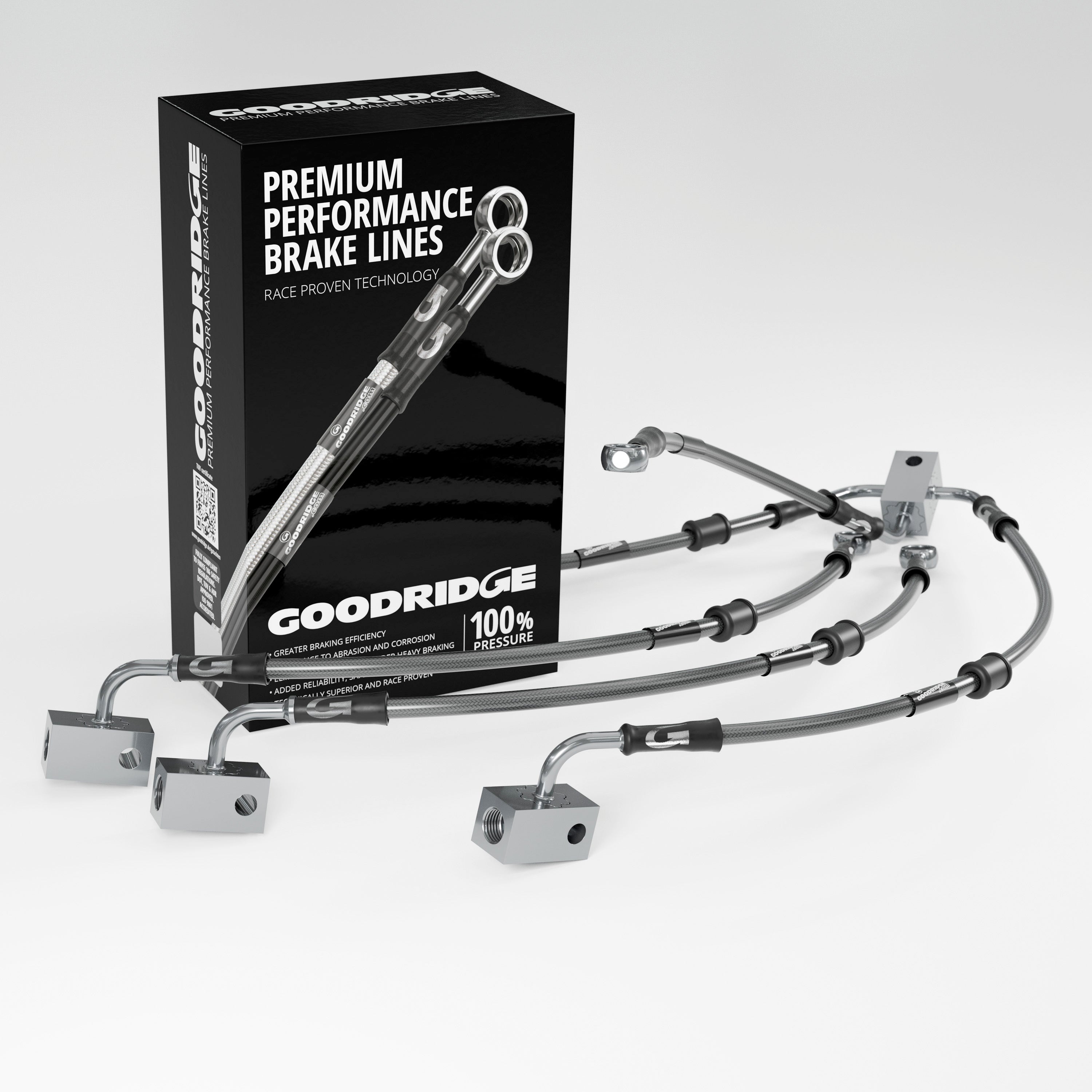 PERFORMANCE BRAKE HOSE KIT FOR YAMAHA MT-09 + SP ABS 21-23 Yamaha