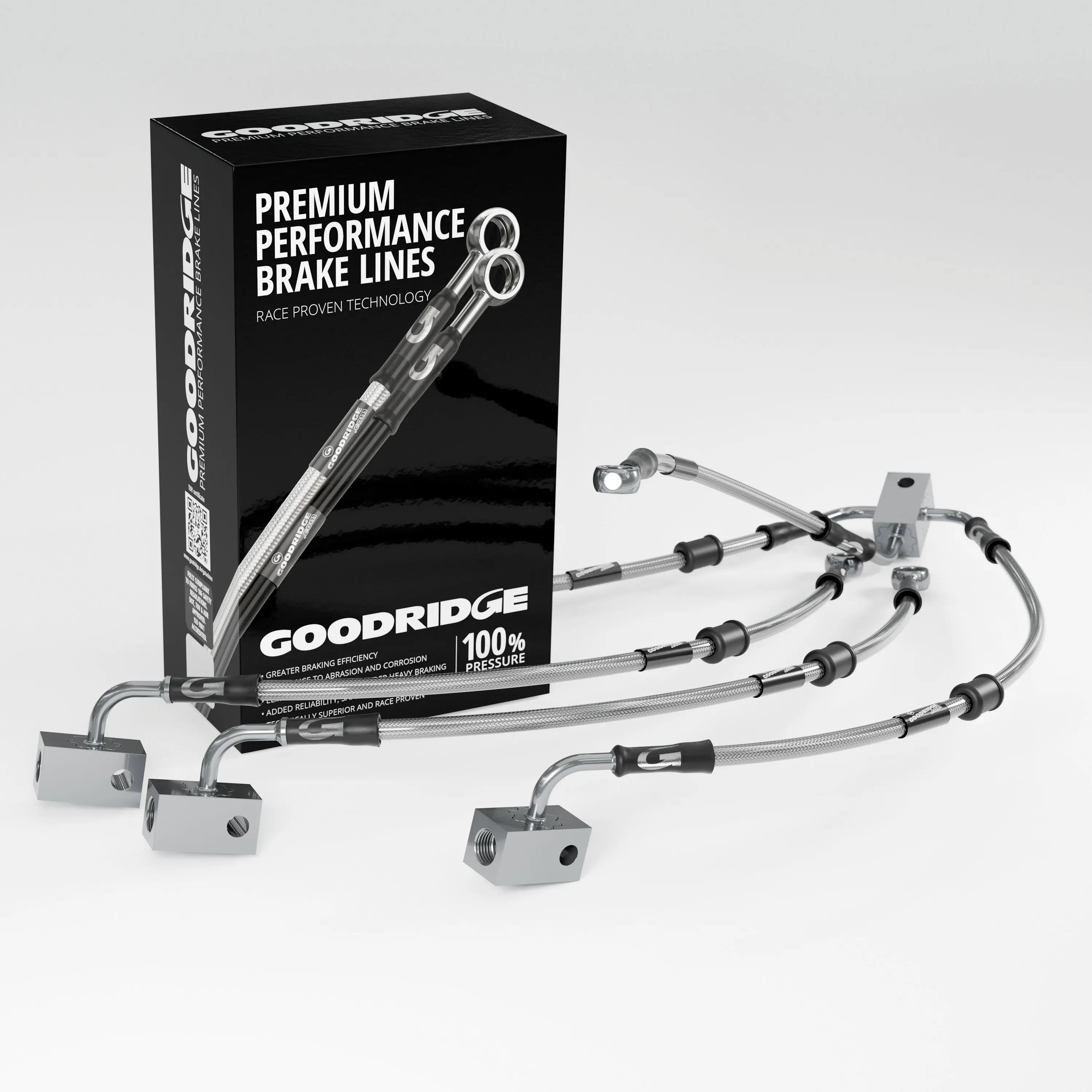 PERFORMANCE BRAKE HOSE KIT FOR YAMAHA FJR1300AE + AS ABS 13-20 Yamaha