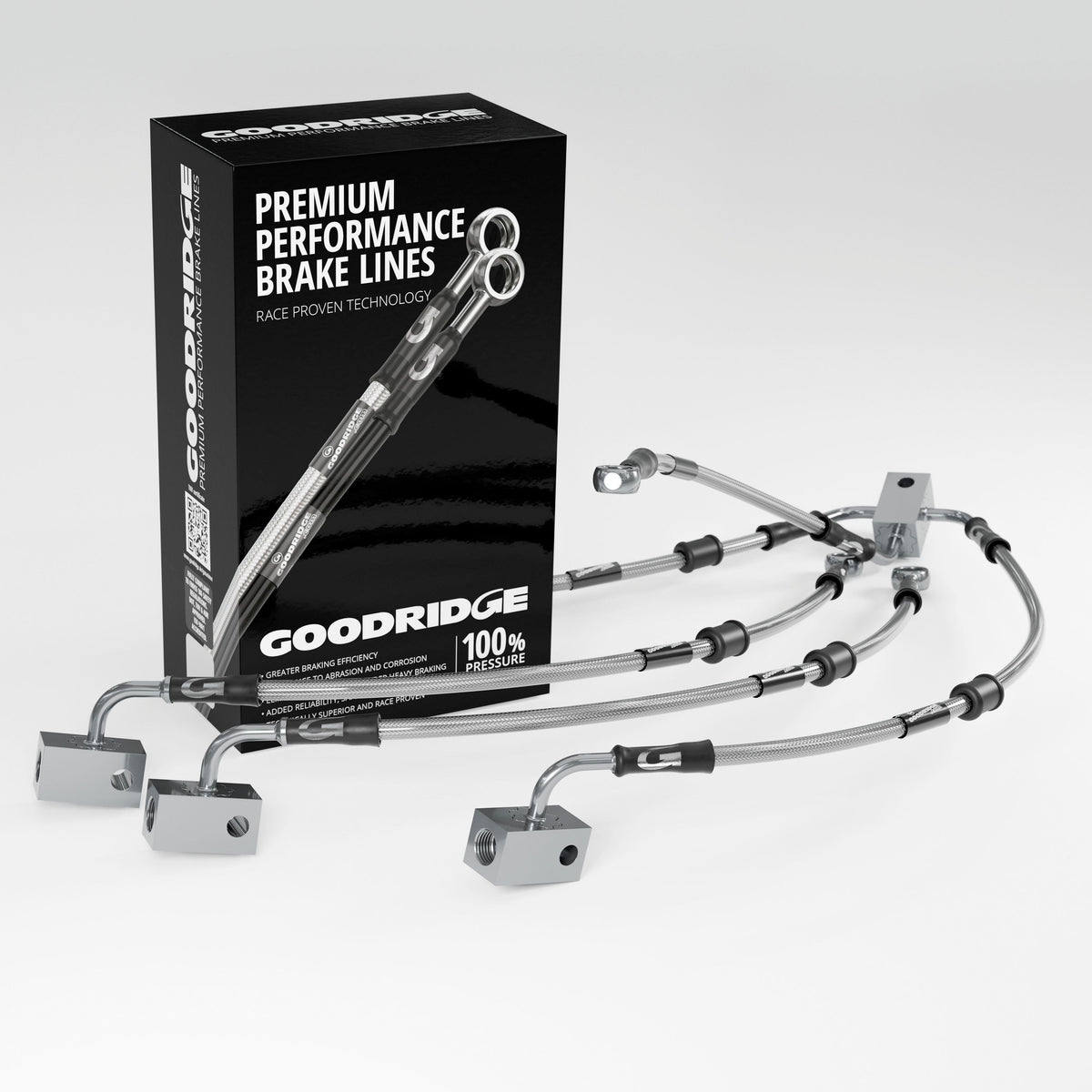 PERFORMANCE BRAKE HOSE KIT FOR KAWASAKI VERSYS 650 ABS 11-14 Kawasaki