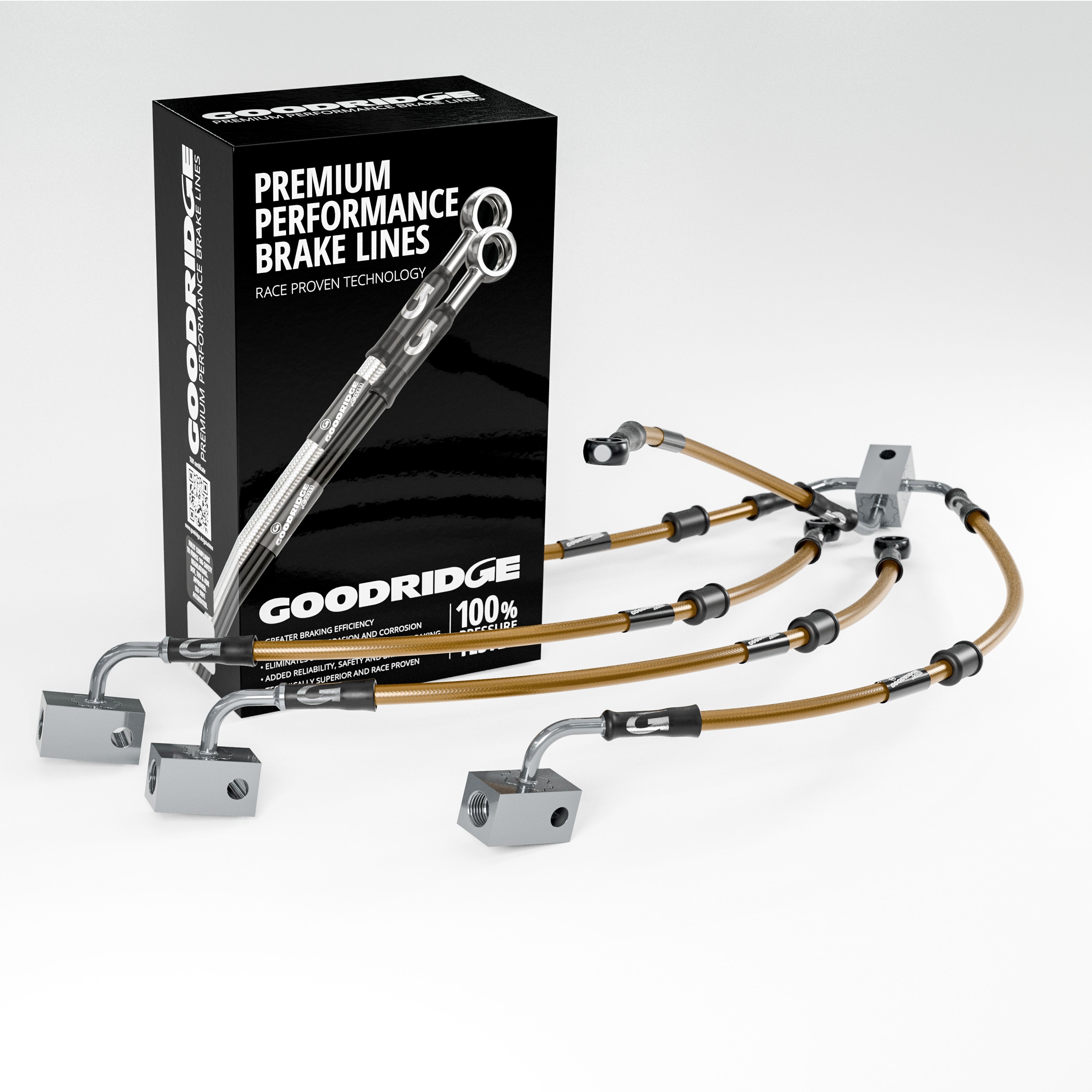 PERFORMANCE BRAKE HOSE KIT FOR YAMAHA XSR900 + ABARTH ABS 16-21 Yamaha