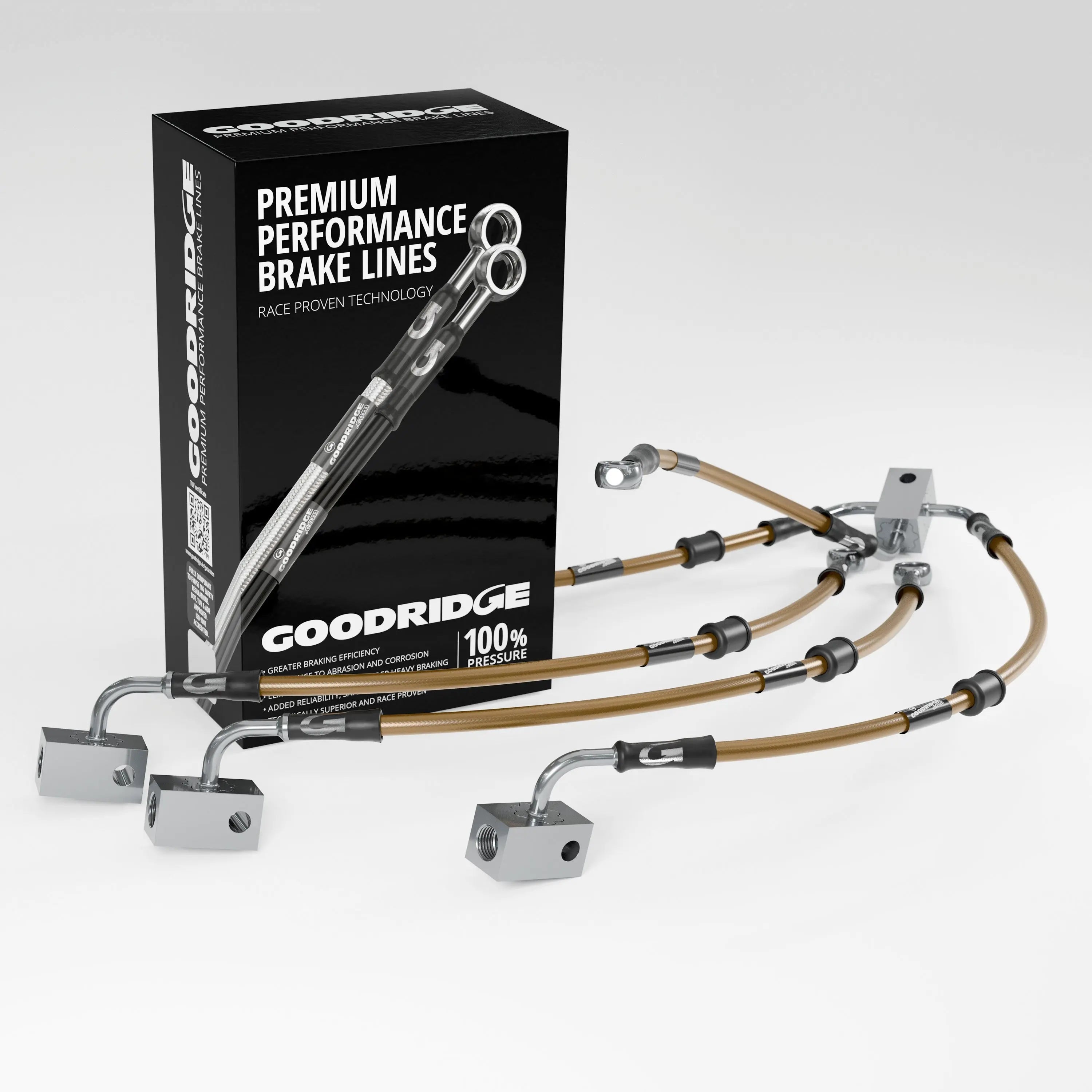 PERFORMANCE BRAKE HOSE KIT FOR KAWASAKI Z750 ABS 07-12 Kawasaki