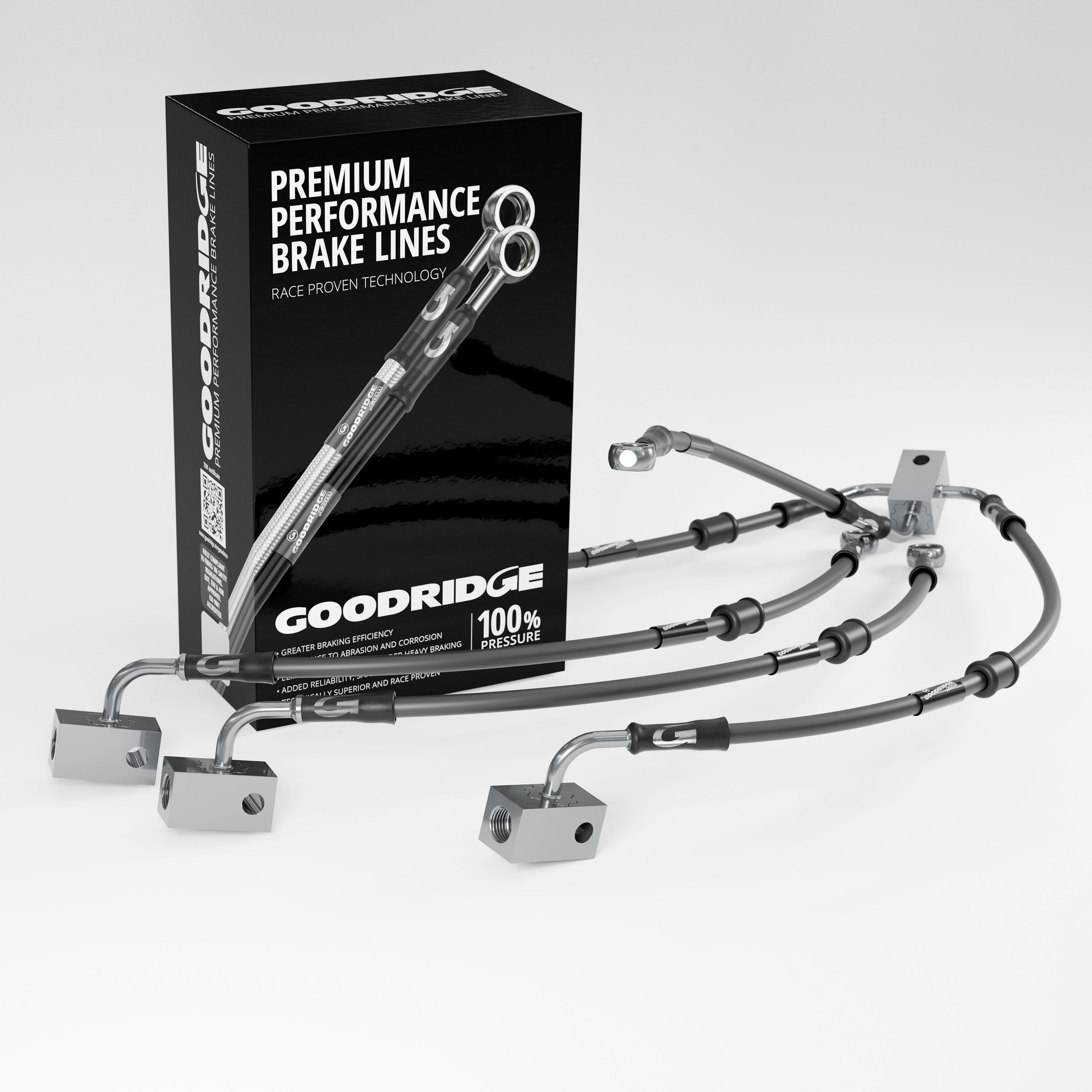 PERFORMANCE BRAKE HOSE KIT FOR YAMAHA XSR900 + ABARTH ABS 16-21 Yamaha