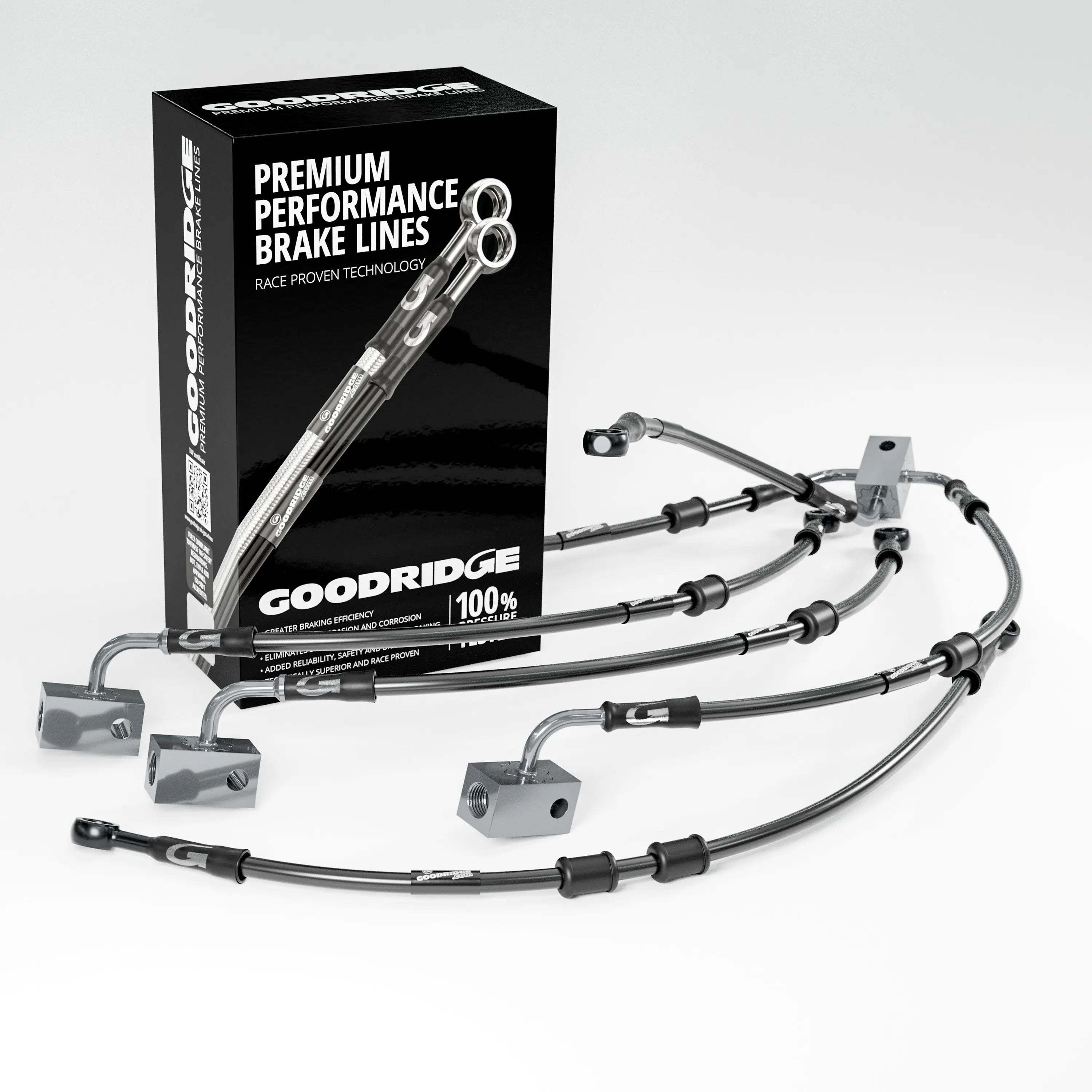 PERFORMANCE BRAKE HOSE KIT FOR YAMAHA FJ1200 ABS 91-96 Yamaha