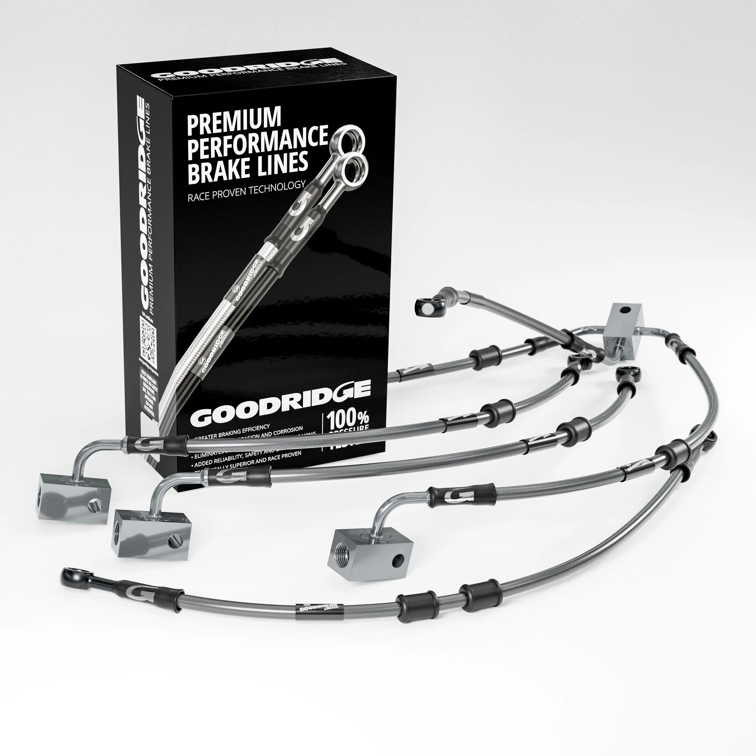 PERFORMANCE BRAKE HOSE KIT FOR YAMAHA FJ1200 ABS 91-96 Yamaha