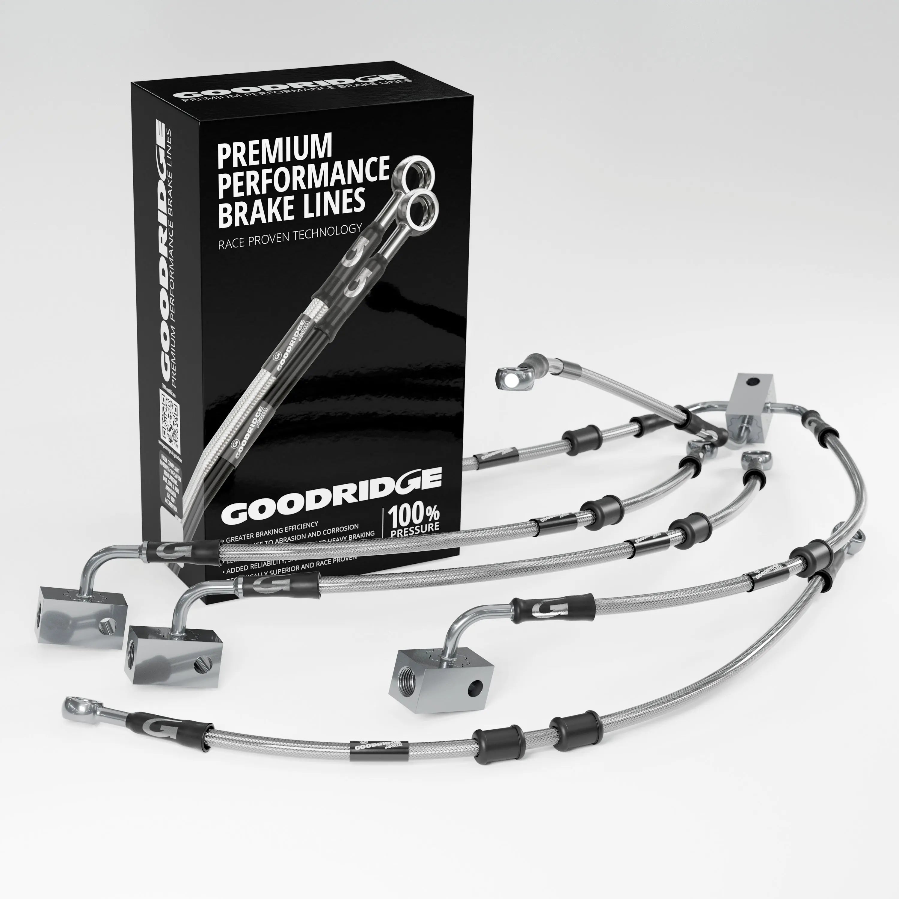 PERFORMANCE BRAKE HOSE KIT FOR YAMAHA FJ1200 ABS 91-96 Yamaha