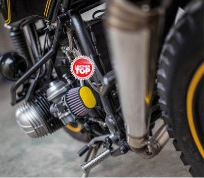 DNA LEATHER TOP - OVAL AIR FILTER - Motorcycle Performance Store