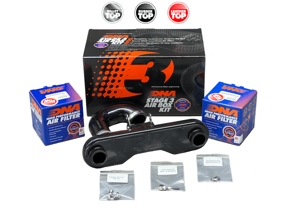 DNA Stage 3 Rubber Top Air Filter Kit - Honda Monkey Bike 125 2022-24 - Motorcycle Performance Store