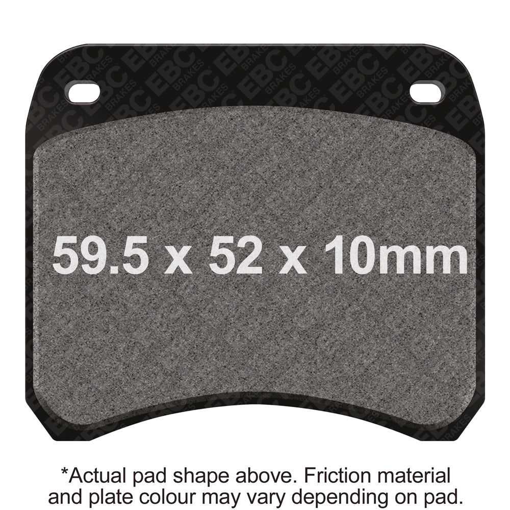 EBC Motorcycle Brake Pads for TRIUMPH MERIDEN PRODUCED MACHINES T140 ES 1980-1981