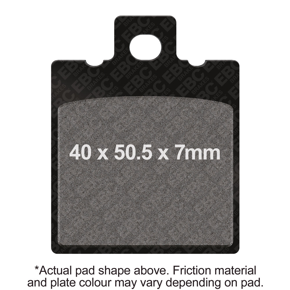EBC Motorcycle Brake Pads for LAVERDA Alpino 500 1976