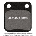 EBC Motorcycle Brake Pads for SUZUKI DR 200 SE Trojan 1996-2013