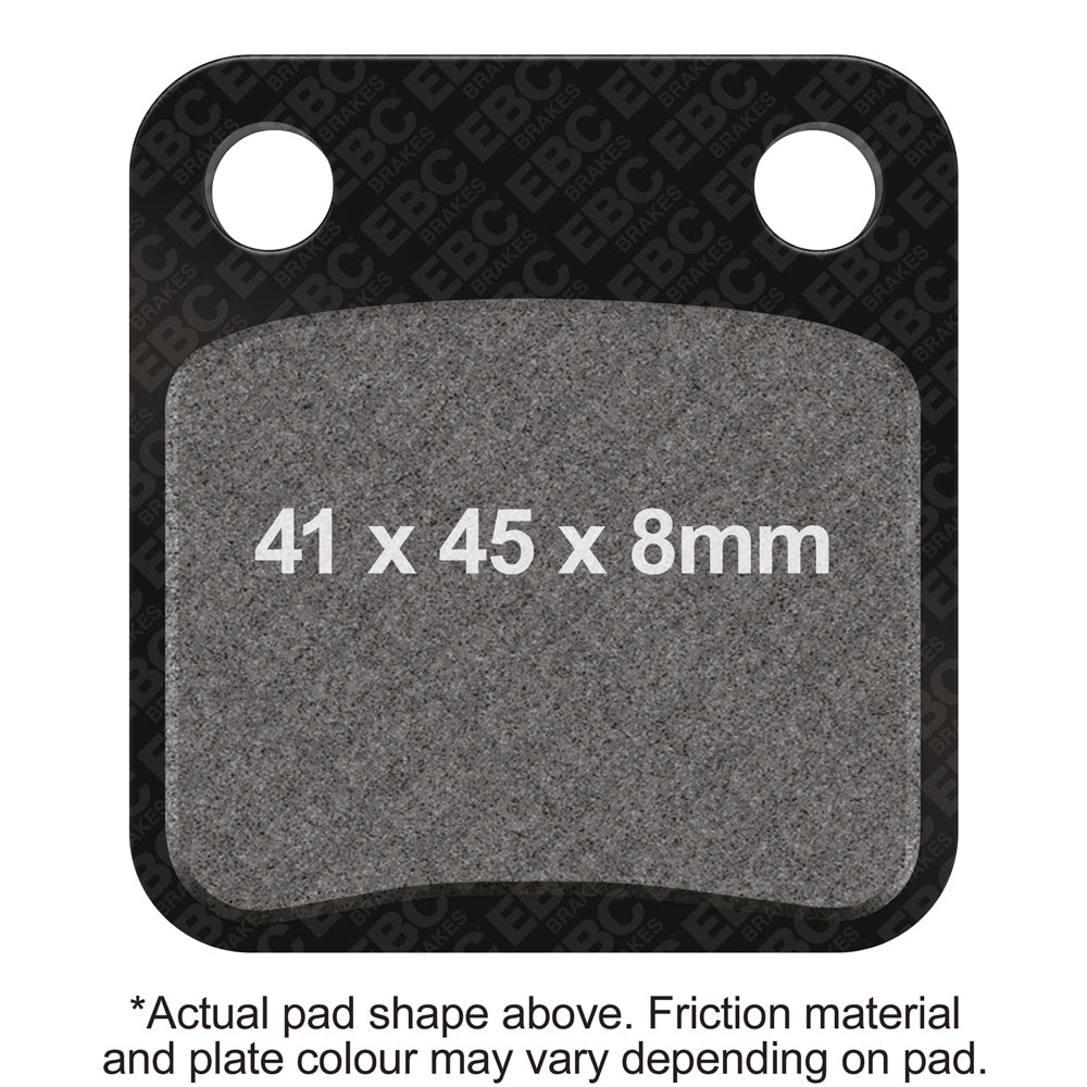 EBC Motorcycle Brake Pads for SUZUKI DR 200 SE Trojan 1996-2013