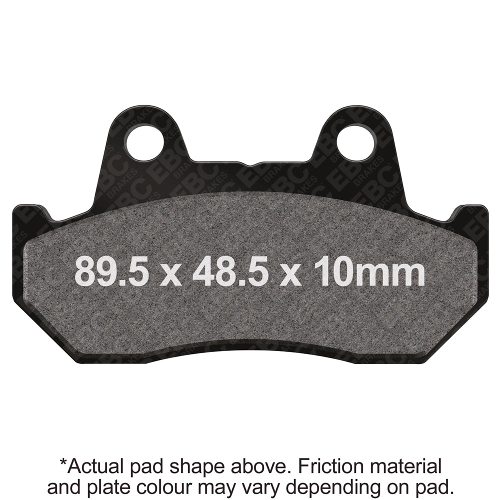 EBC Motorcycle Brake Pads for HONDA CX 500 TCC Turbo 1983