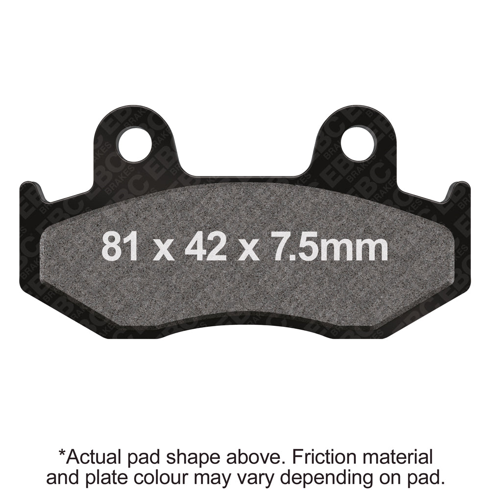 EBC Motorcycle Brake Pads for HONDA XR 500 R 1984-1985