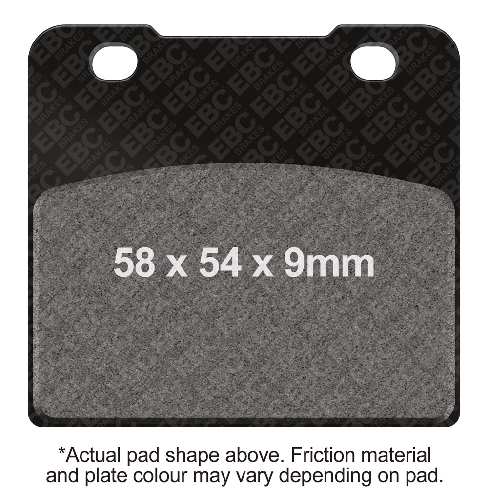 EBC Motorcycle Brake Pads for SUZUKI GSXR 400 H 1987